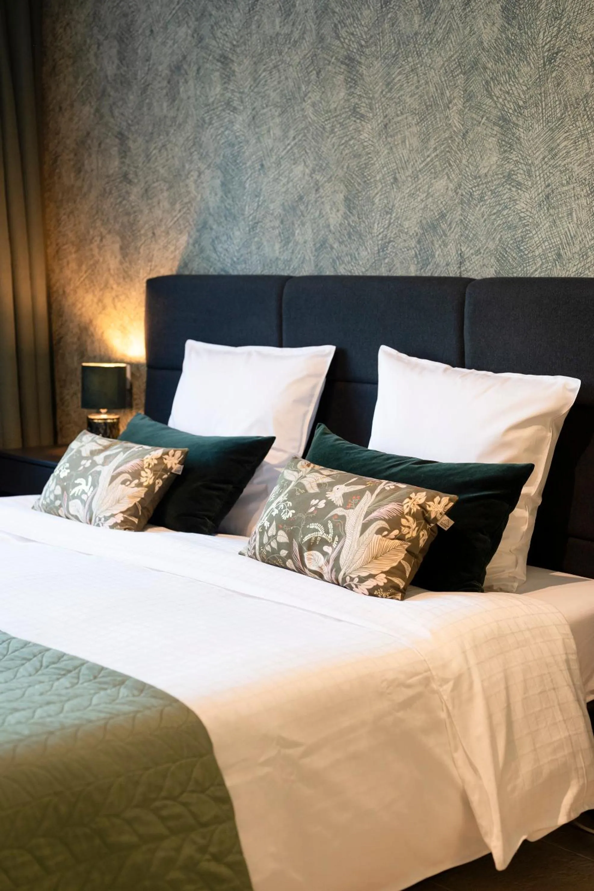 Bed in BnB De Koepoort