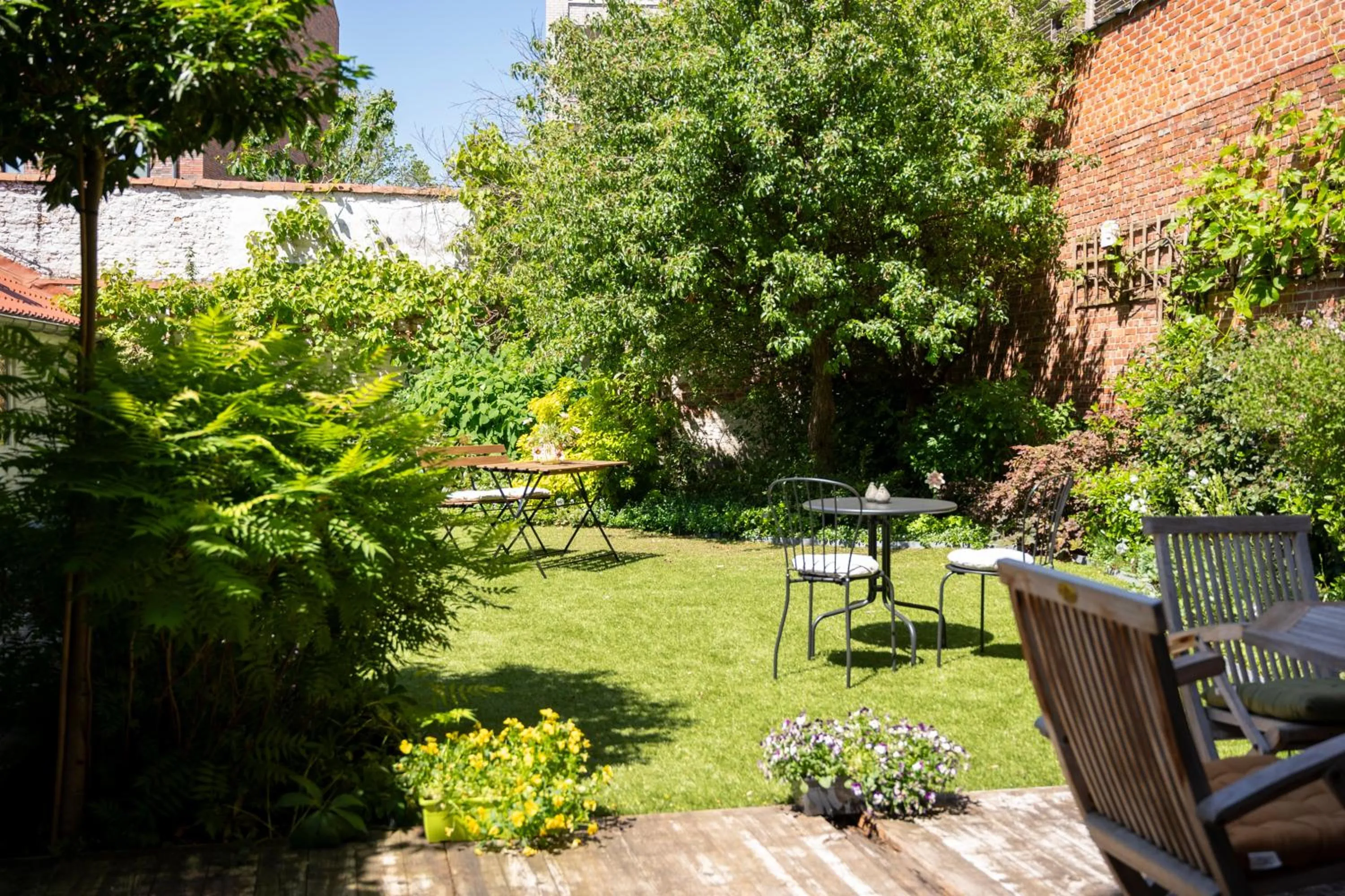 Garden in BnB De Koepoort