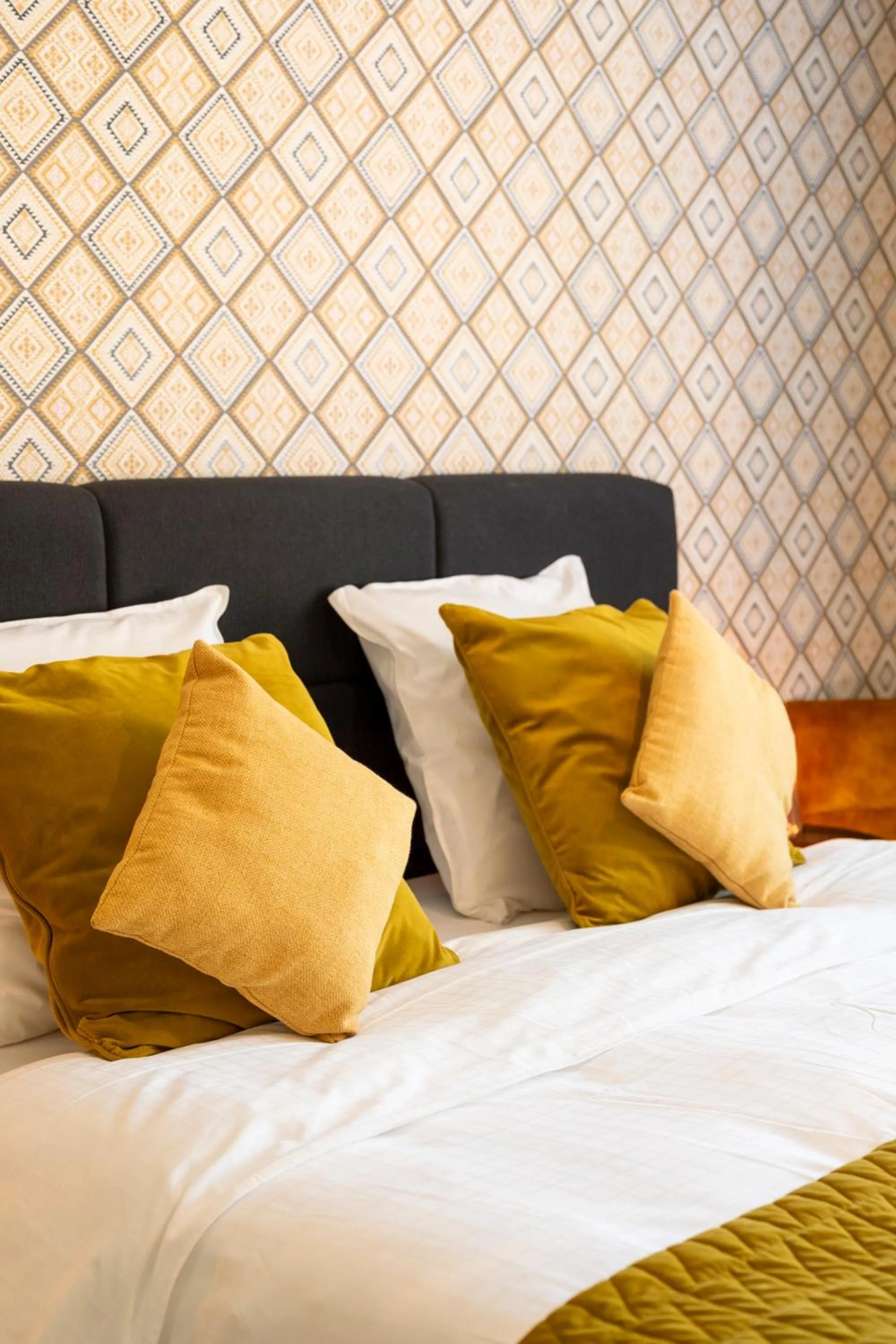 Bed in BnB De Koepoort