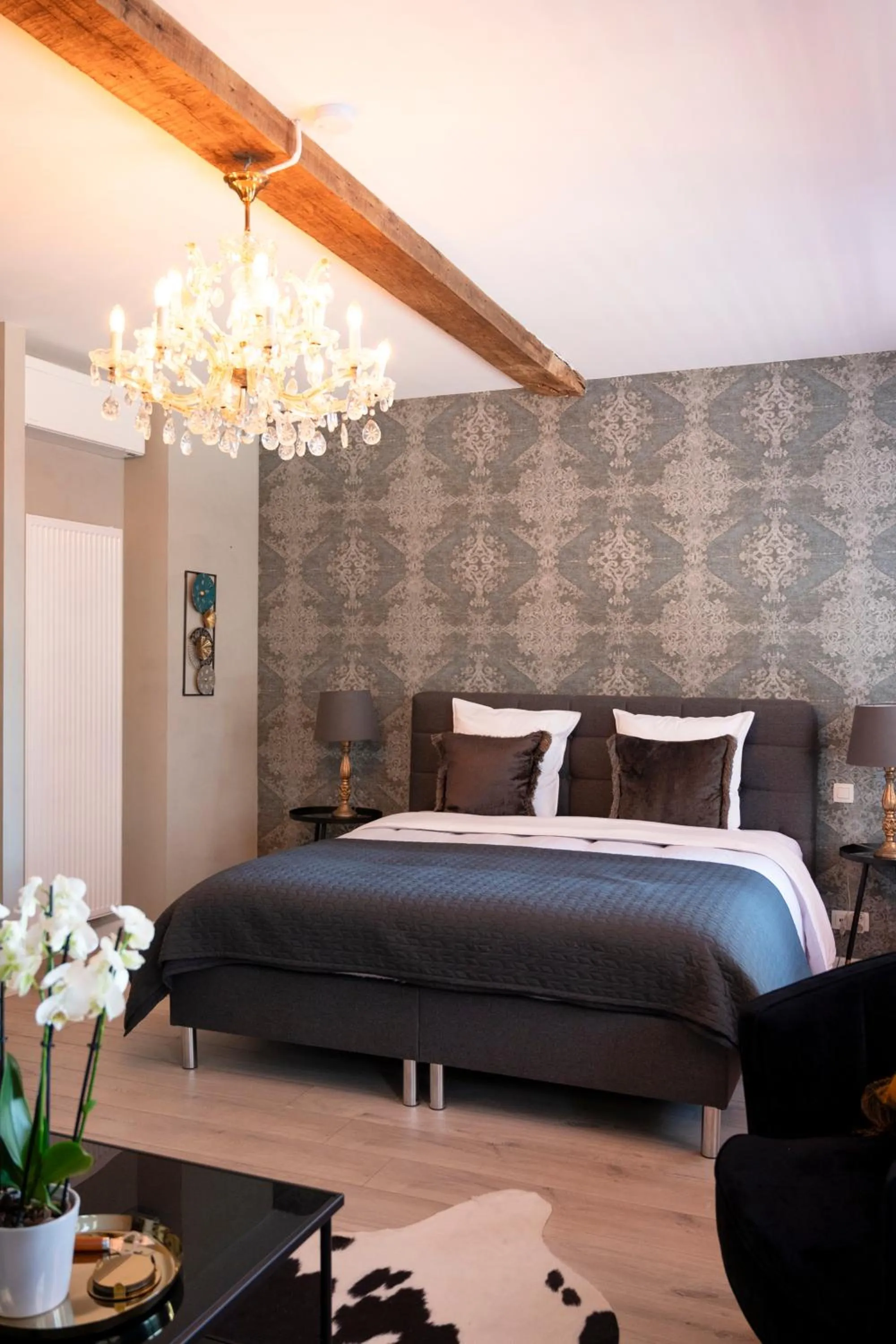 Bed in BnB De Koepoort