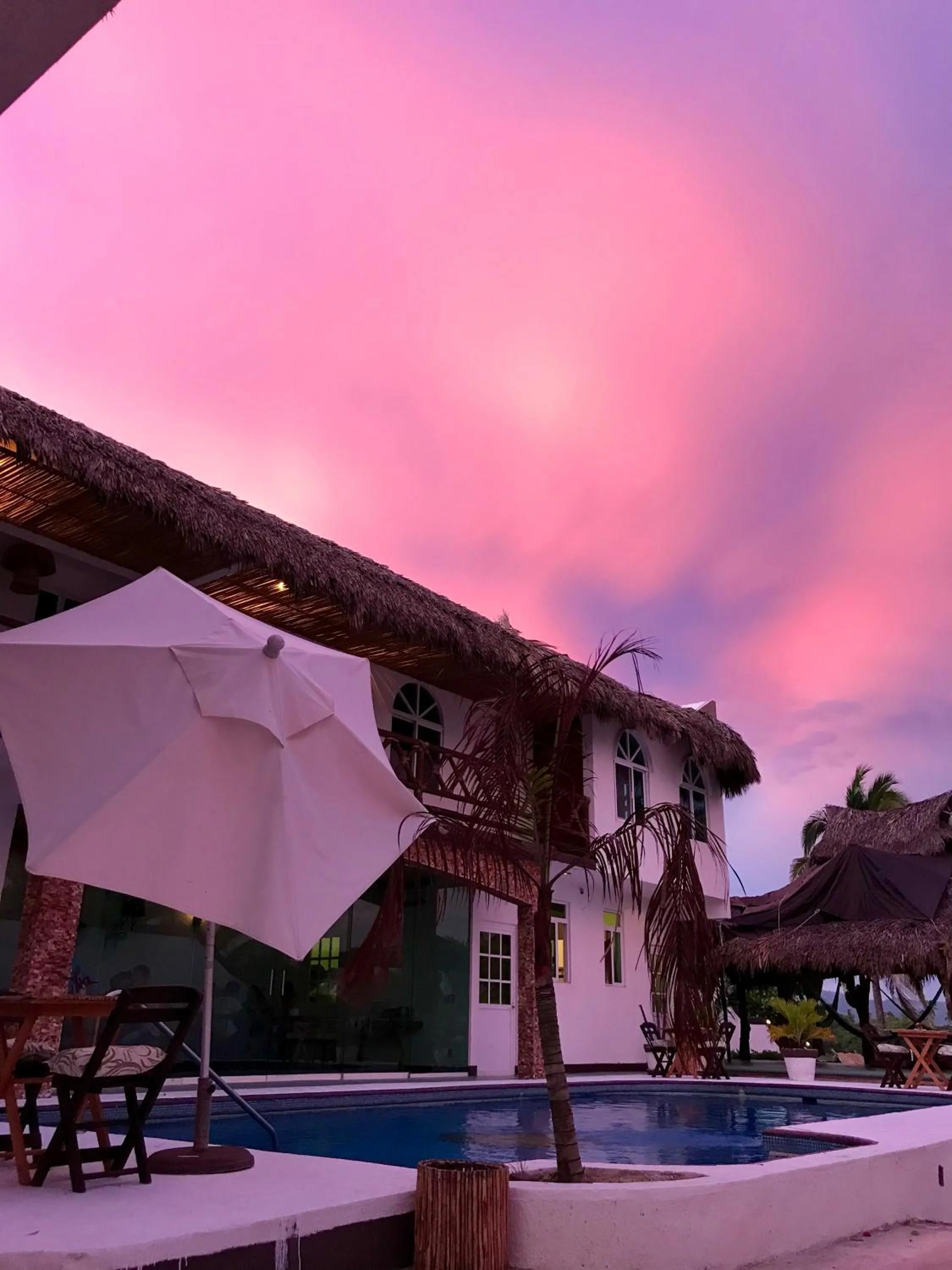Sunset in Hotel Boutique Punta Jamaica