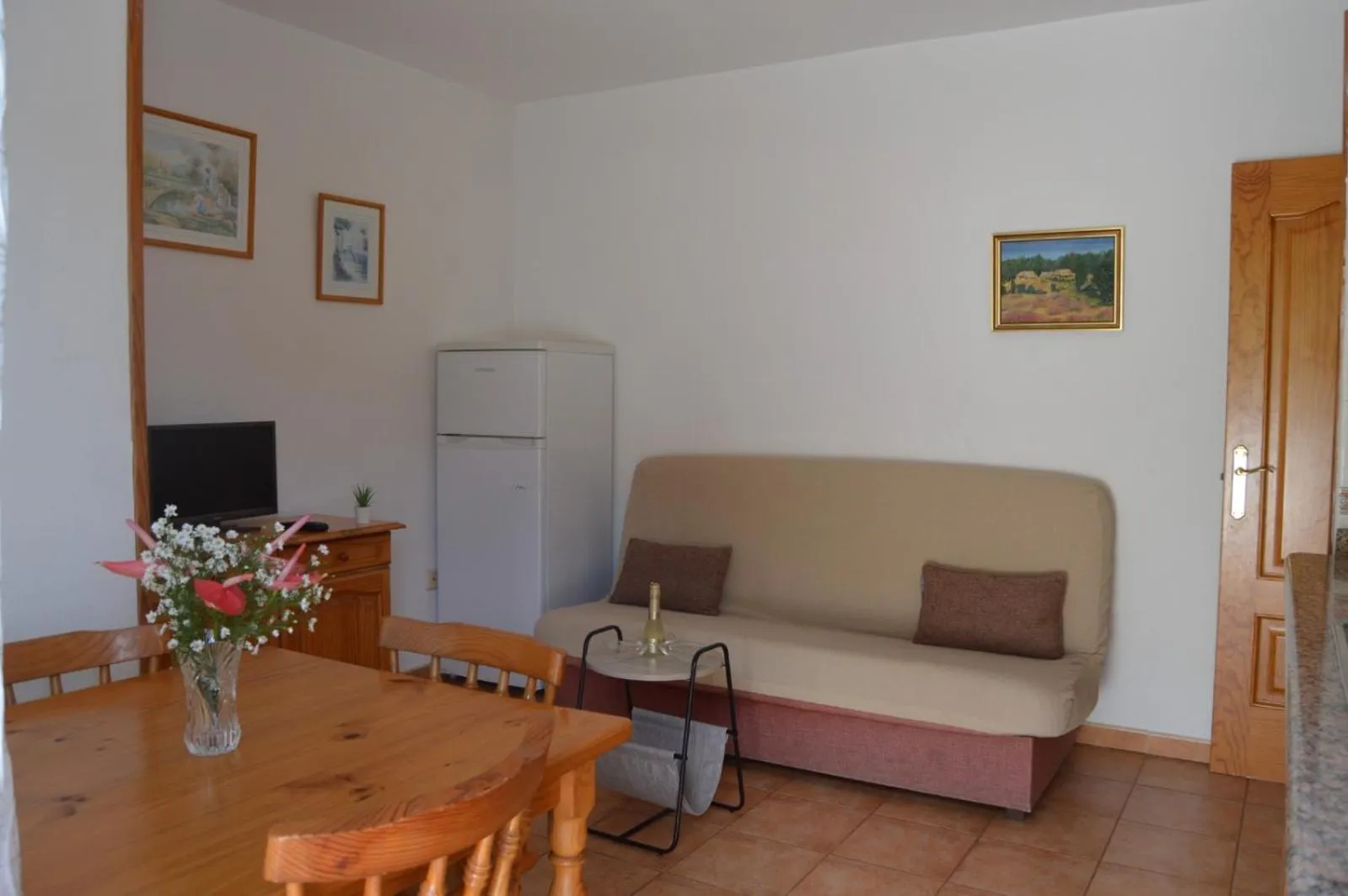Living room in Casa Rural Guadá