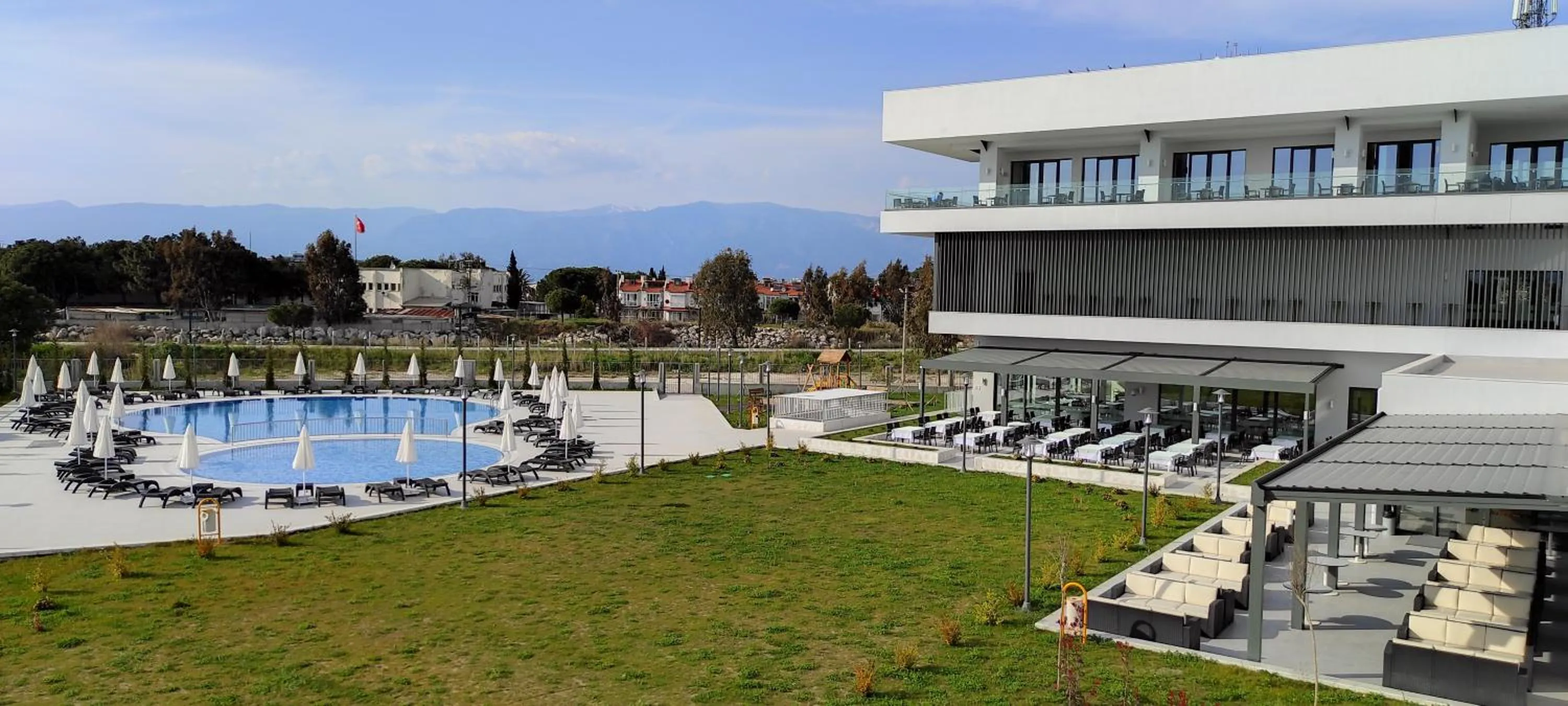 Property building in TEZMADRA HOTEL