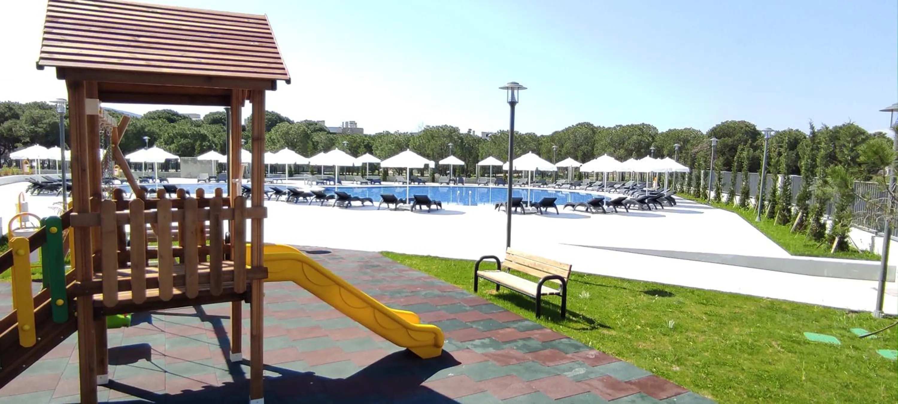 Pool view in TEZMADRA HOTEL