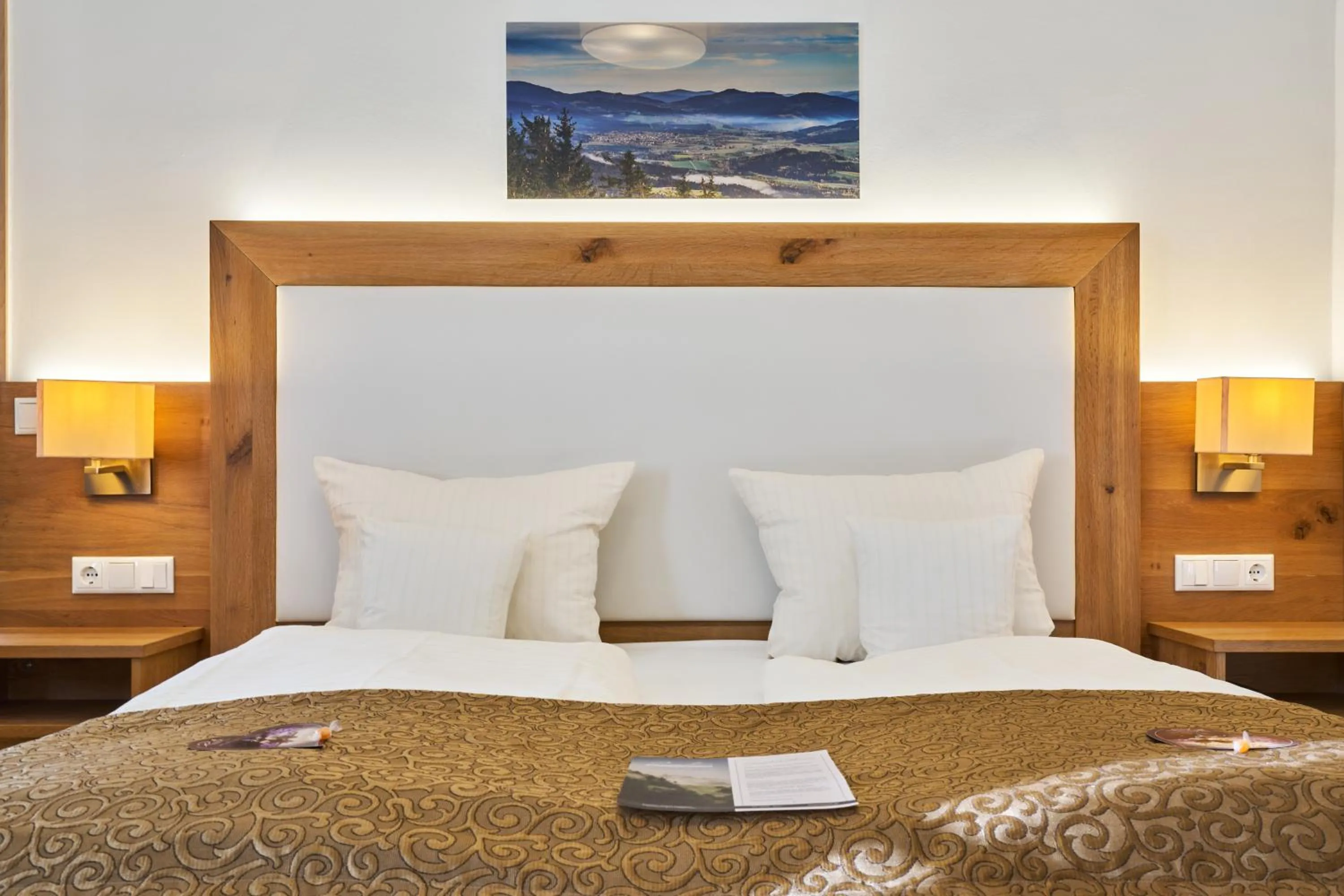 Photo of the whole room, Bed in Wander und Aktiv Hotel Rösslwirt