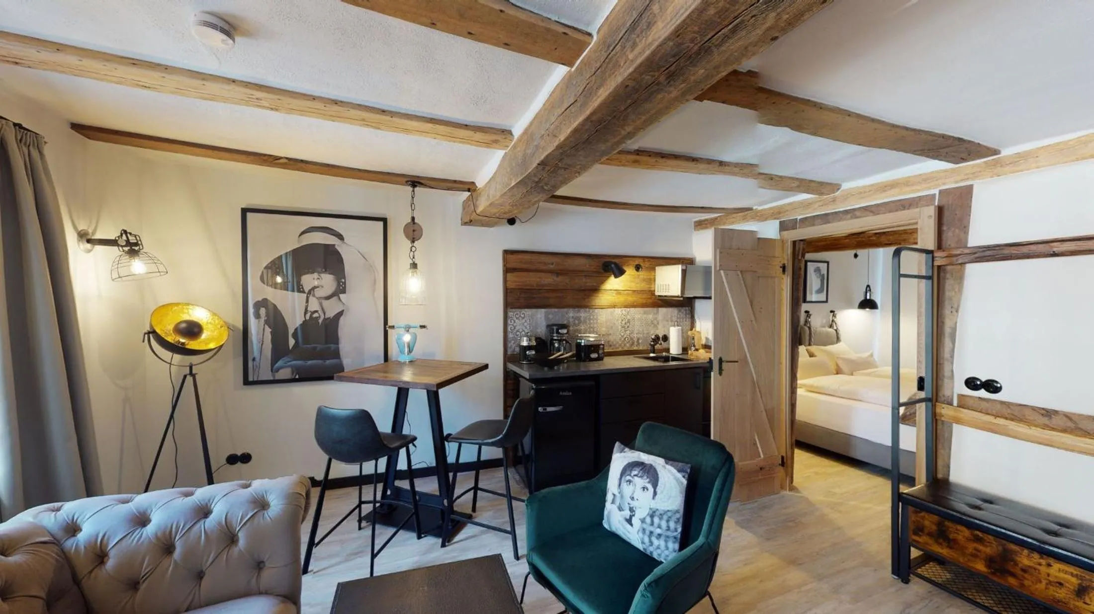 Photo of the whole room, Bed in Hotel Alte Schule