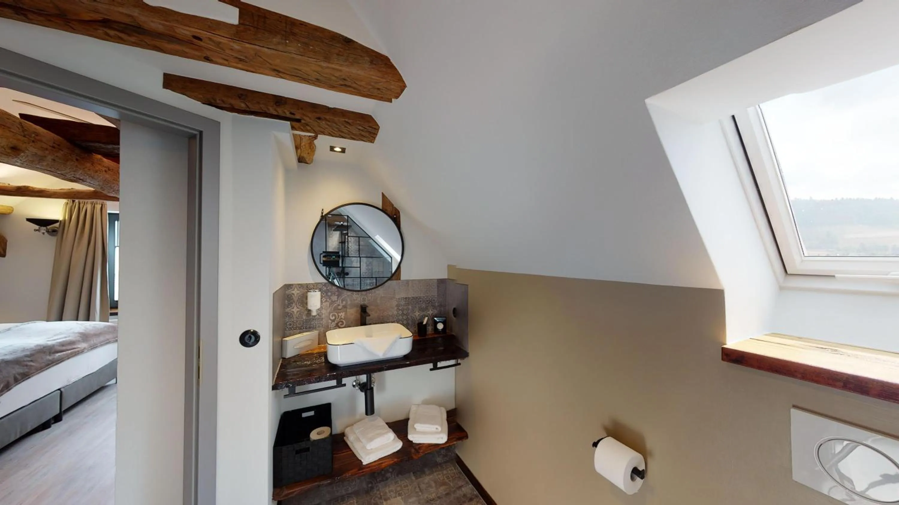 Bathroom in Hotel Alte Schule