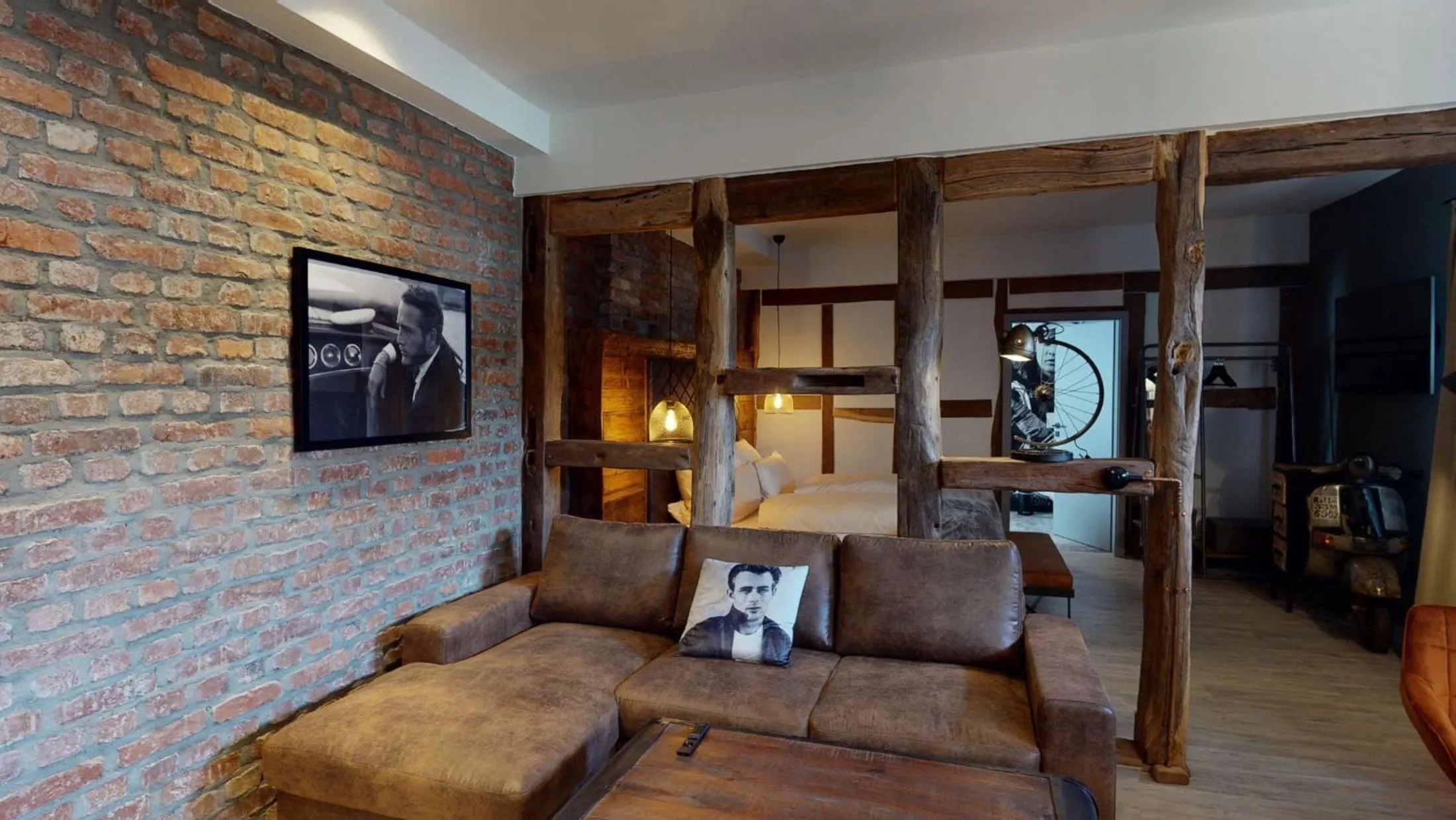 Living room in Hotel Alte Schule