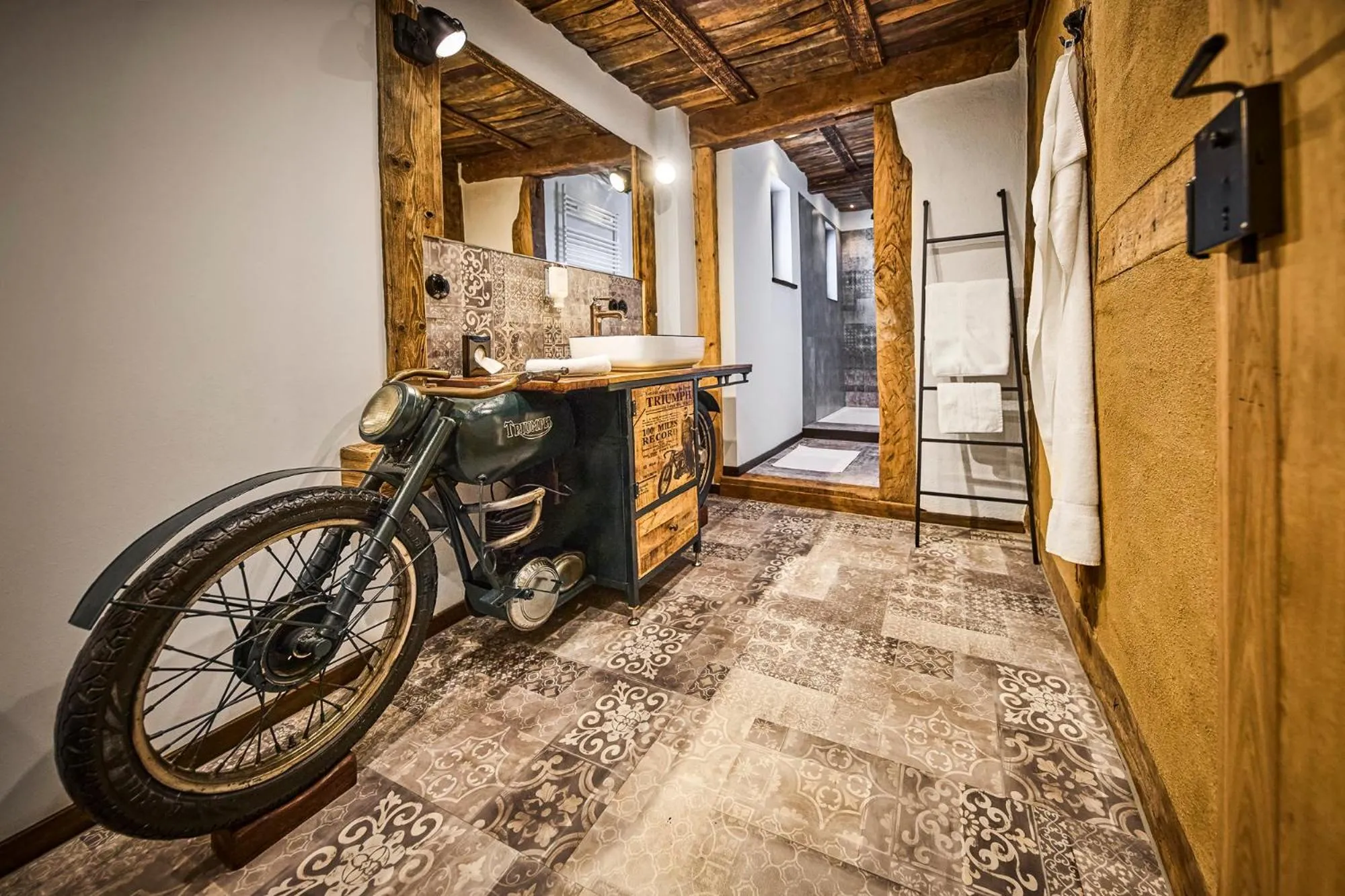 Bathroom in Hotel Alte Schule