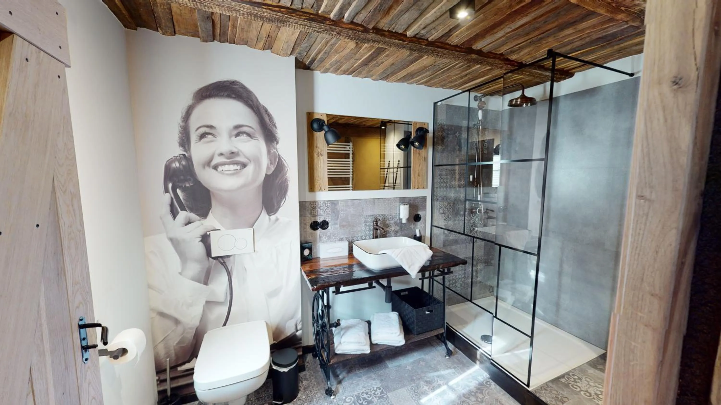 Bathroom in Hotel Alte Schule