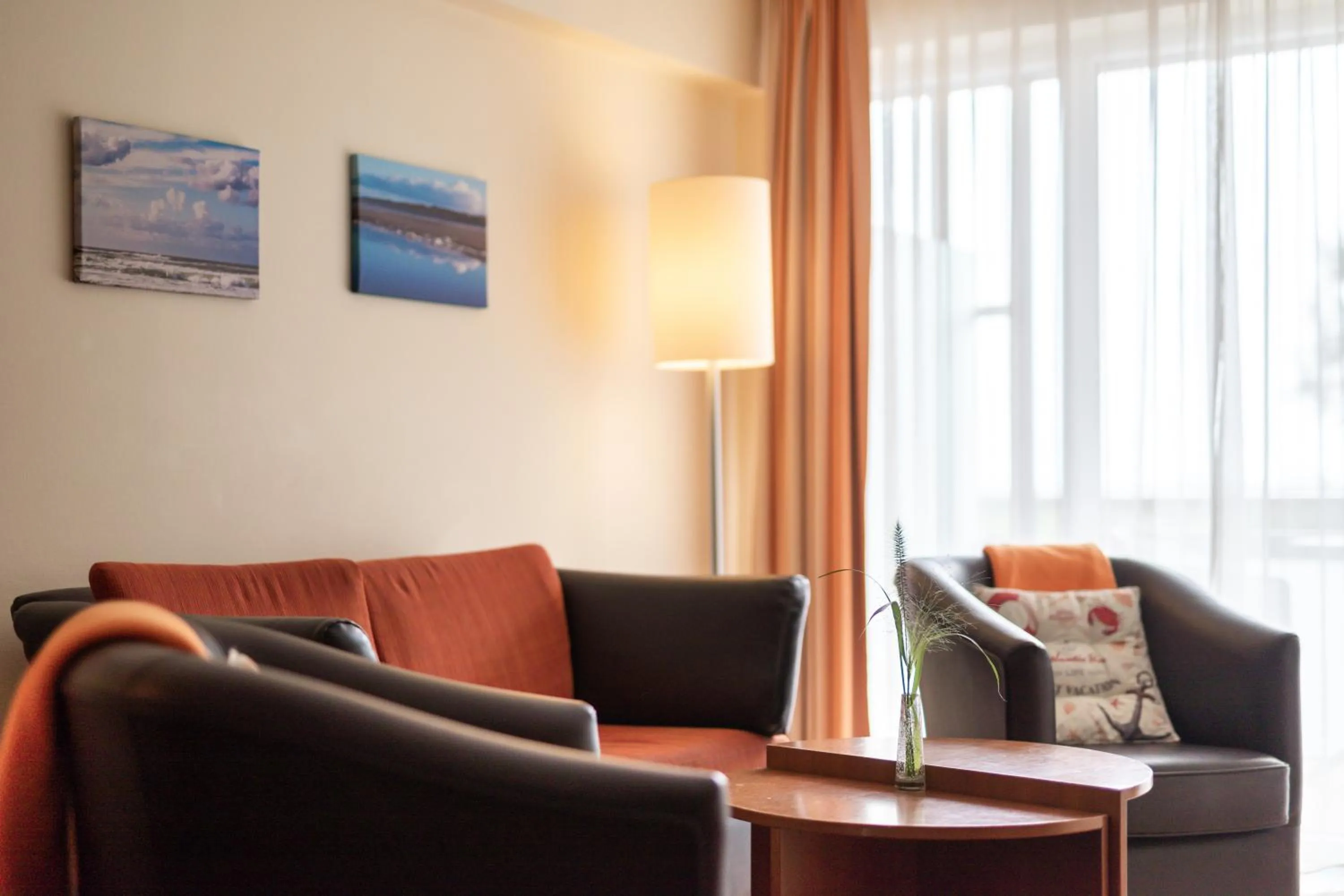 Seating area in Hotel Atlantic Juist