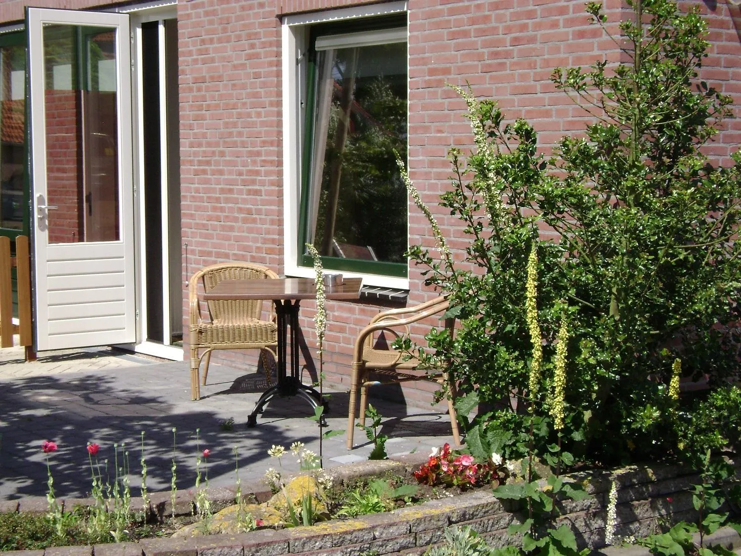 Balcony/Terrace in Boerderij Hazenveld