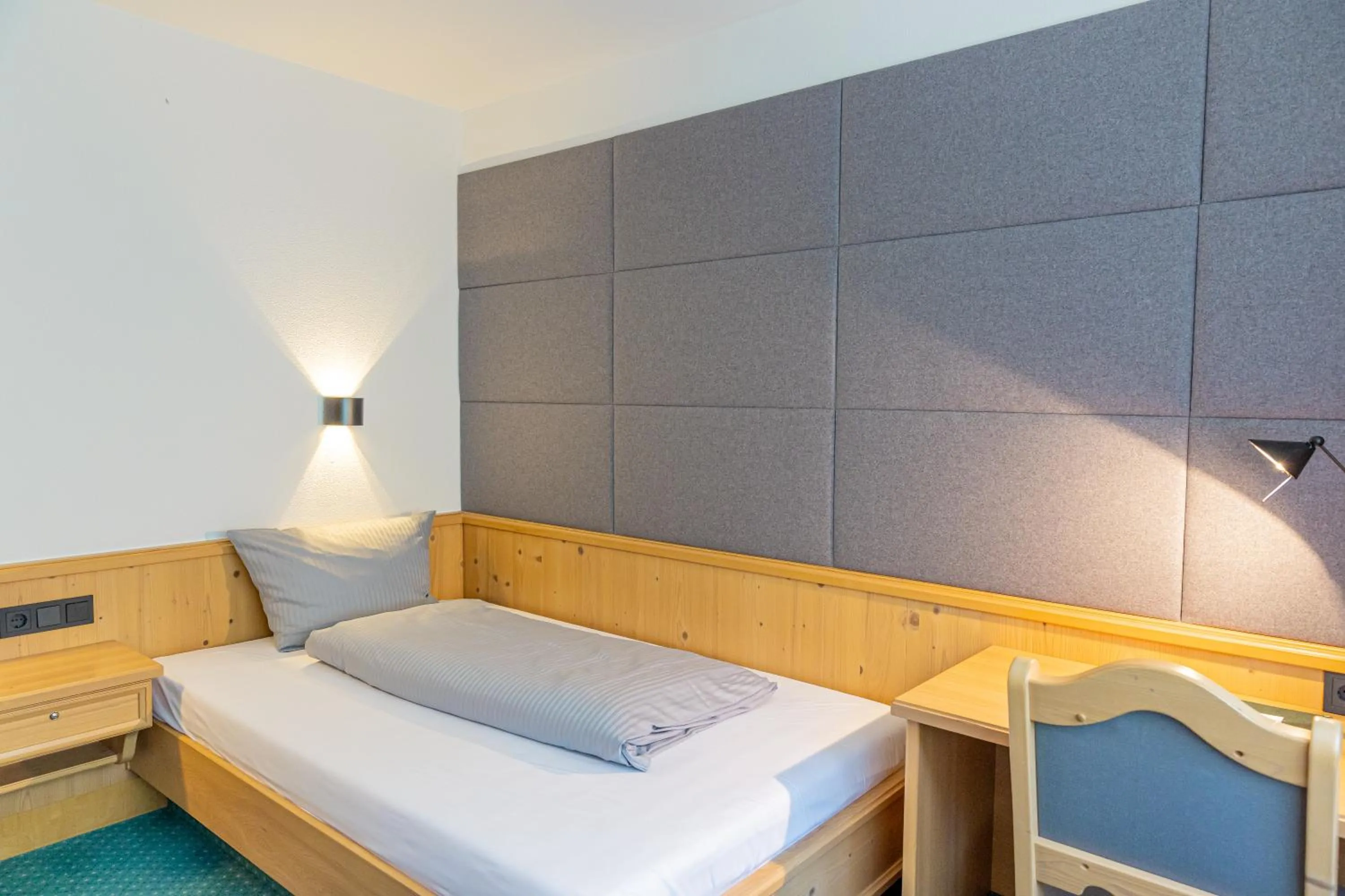 Bedroom, Bed in Hotel Restaurant Moosmühle