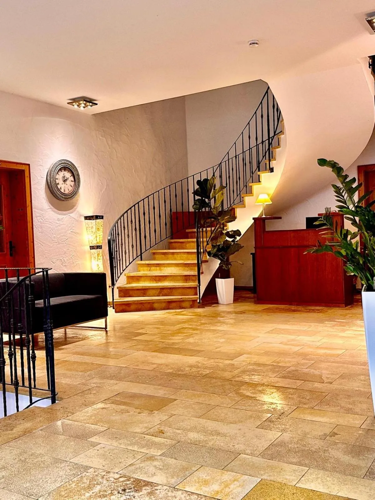 Lobby or reception in Hotel Restaurant Moosmühle