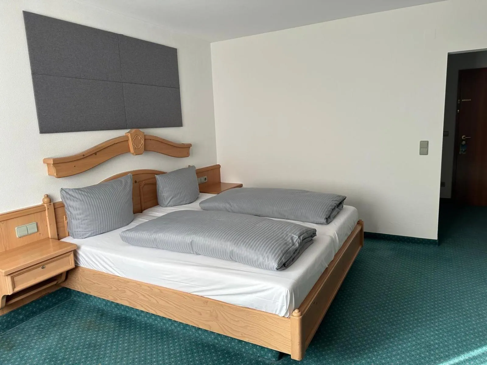 Photo of the whole room, Bed in Hotel Restaurant Moosmühle