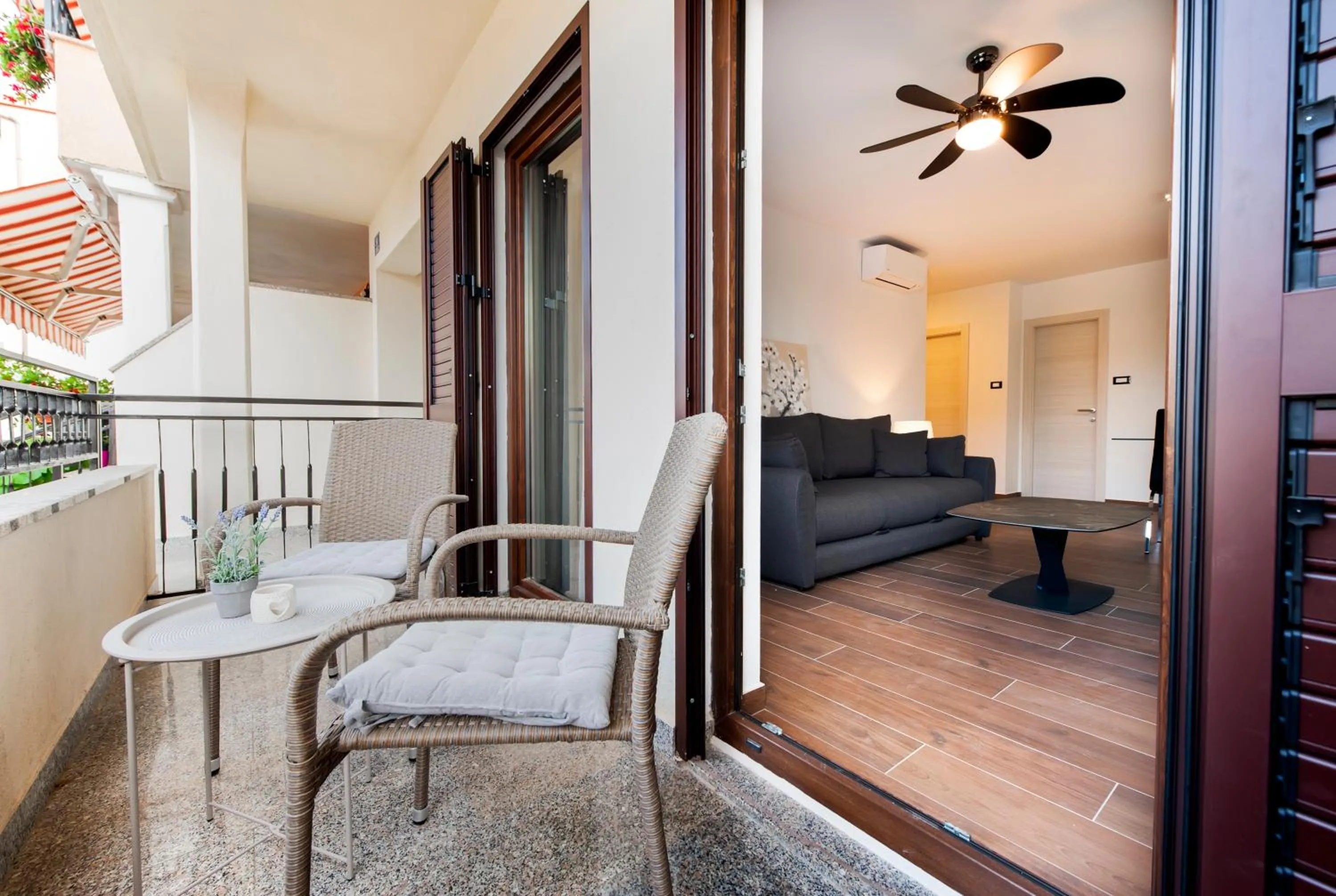 Balcony/Terrace in Apartments Sanja-New renovated