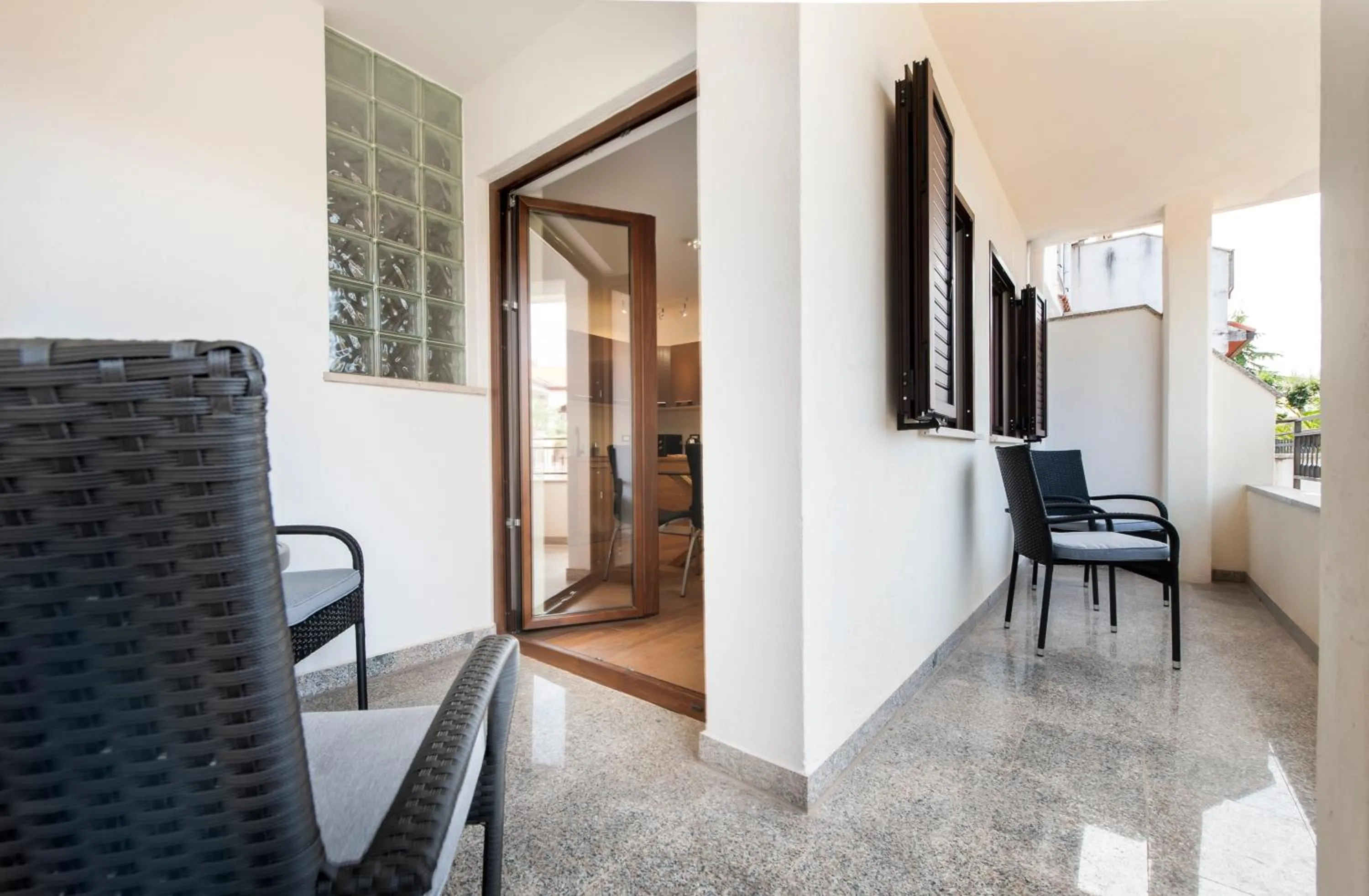 Balcony/Terrace in Apartments Sanja-New renovated