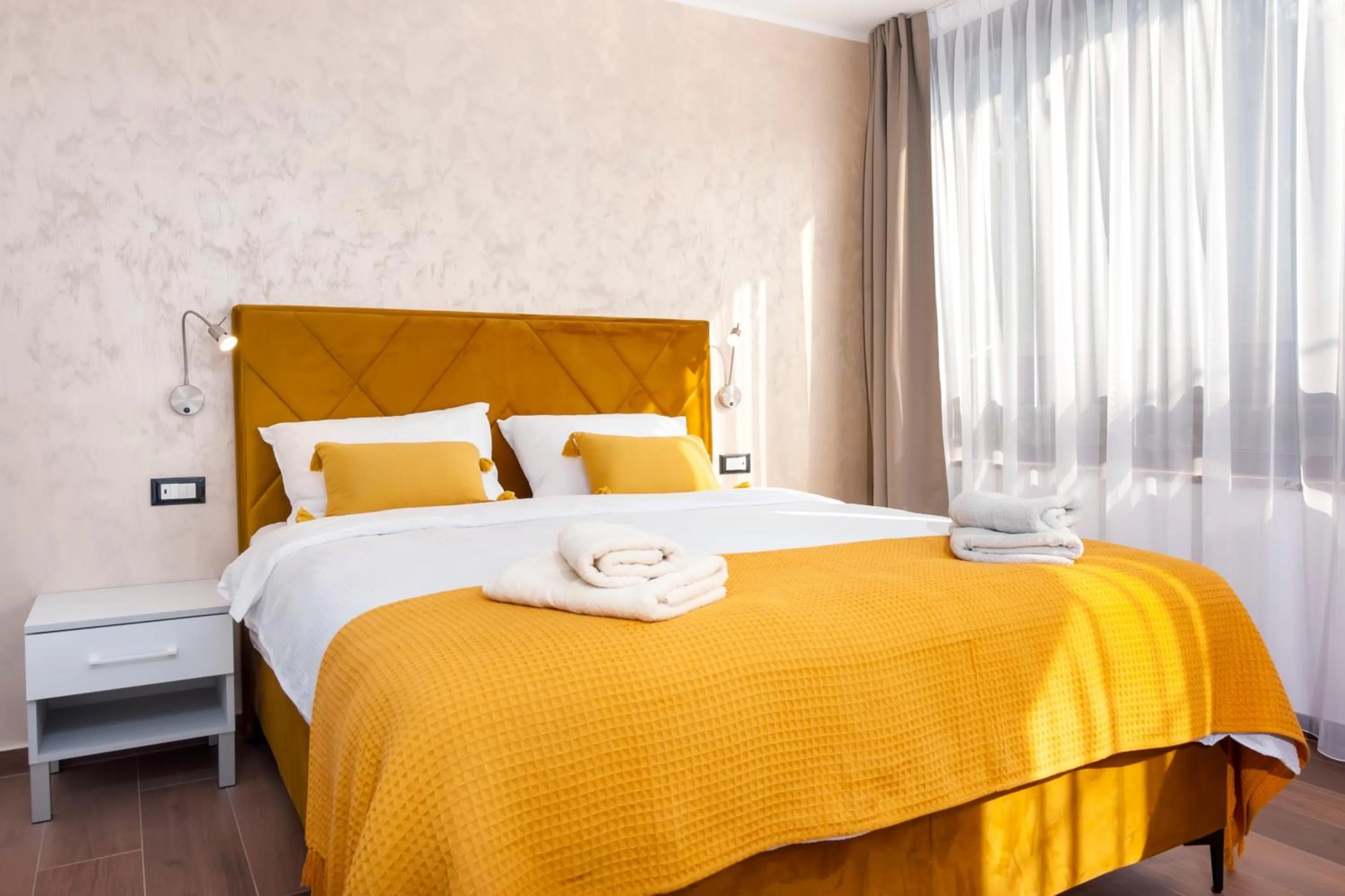 Bed in Apartments Sanja-New renovated