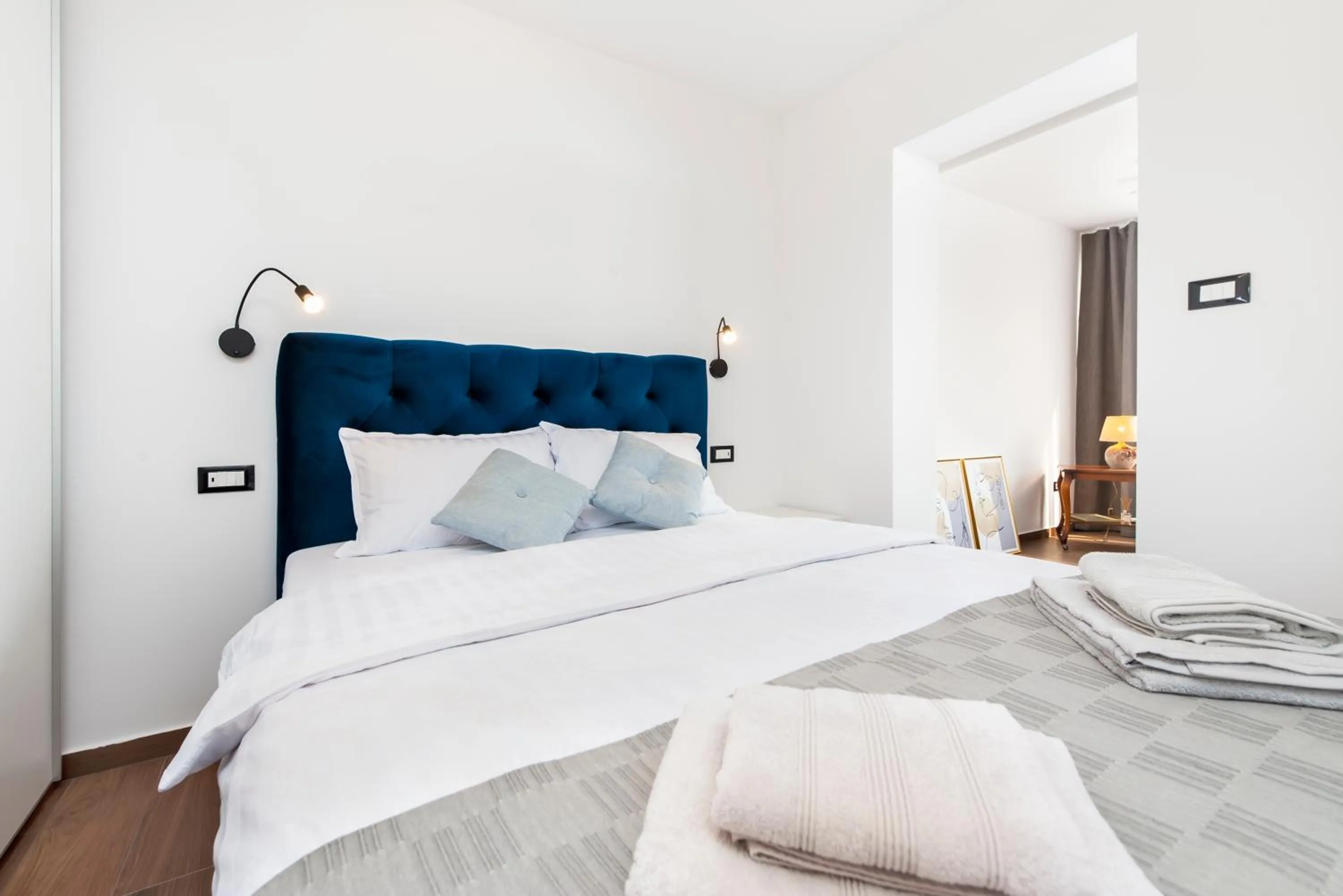 Bed in Apartments Sanja-New renovated