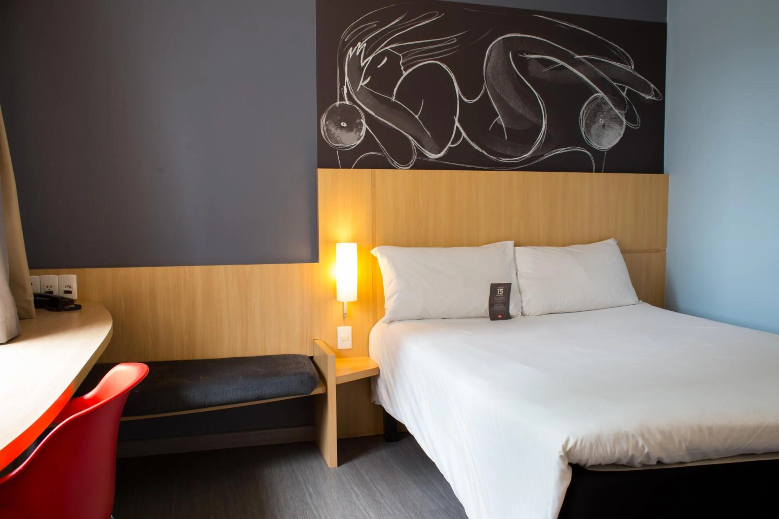 Bed in ibis Rio de Janeiro Centro