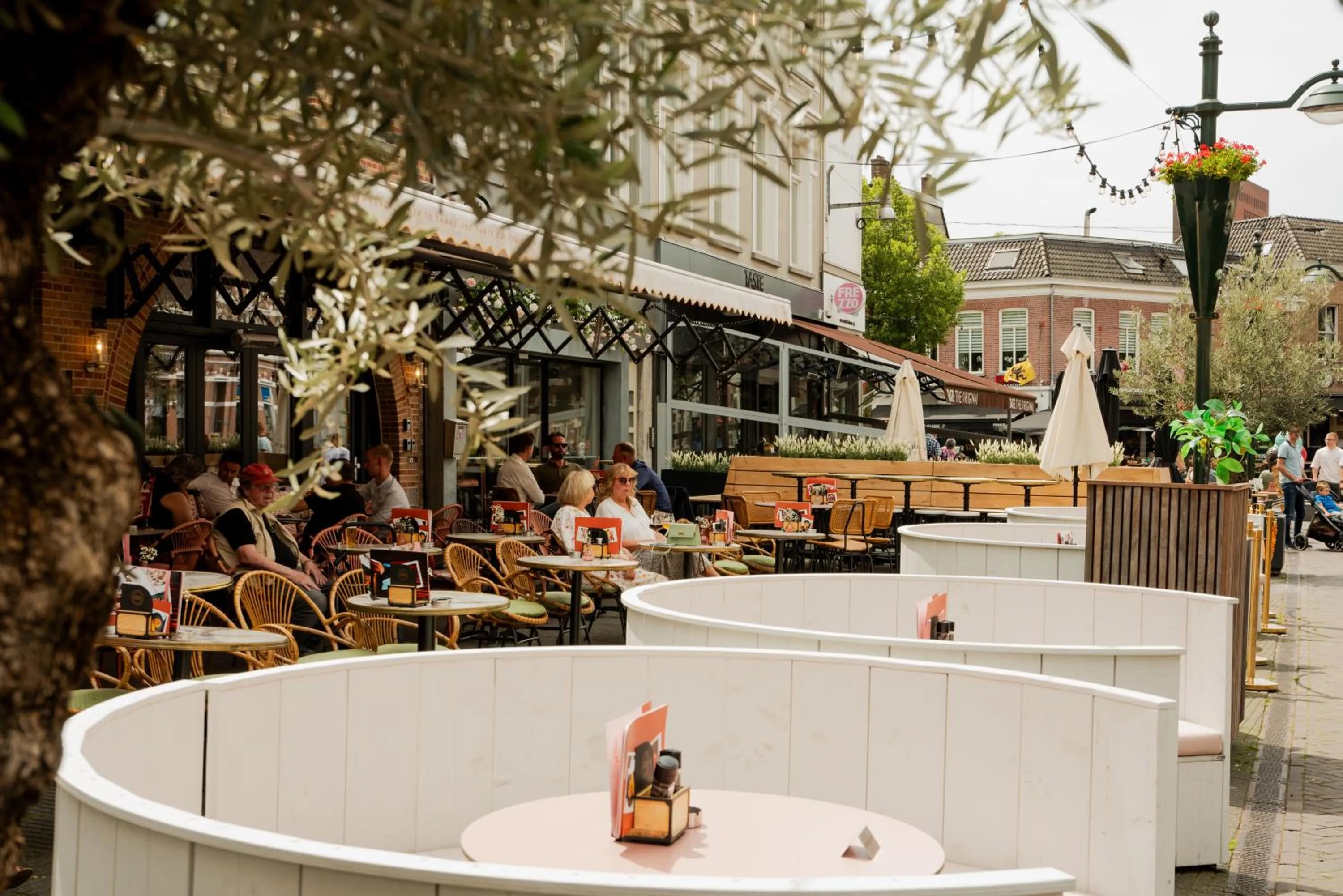 Balcony/Terrace in Boutique hotel van Ham