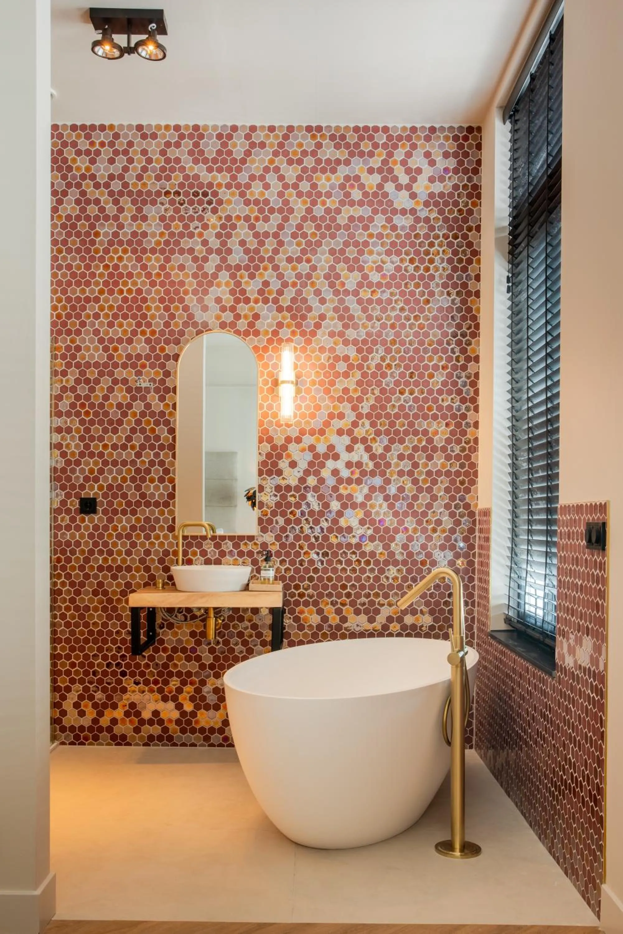 Shower in Boutique hotel van Ham