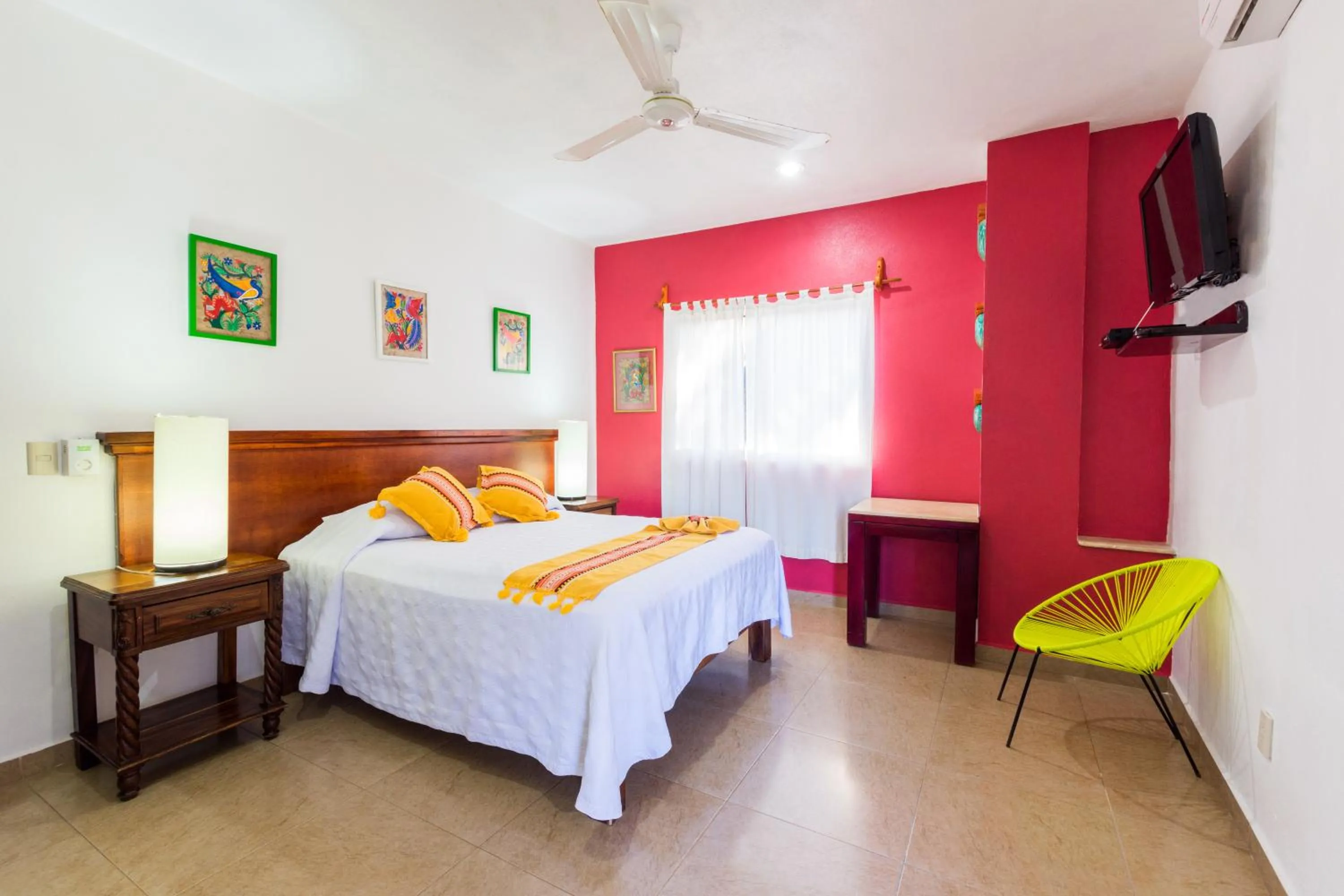 Bedroom, Bed in Hotel Meson de Mita