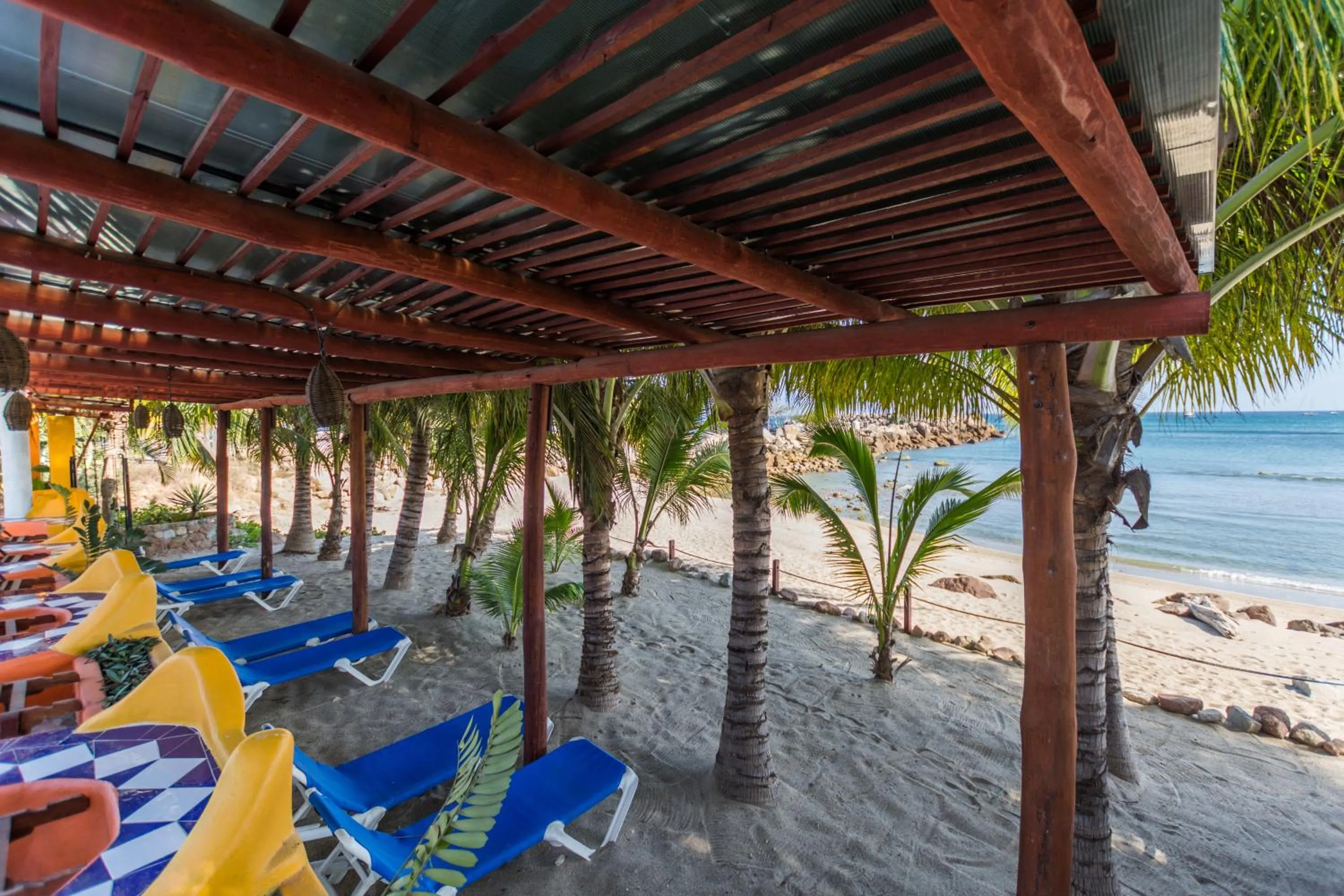 Beach in Hotel Meson de Mita