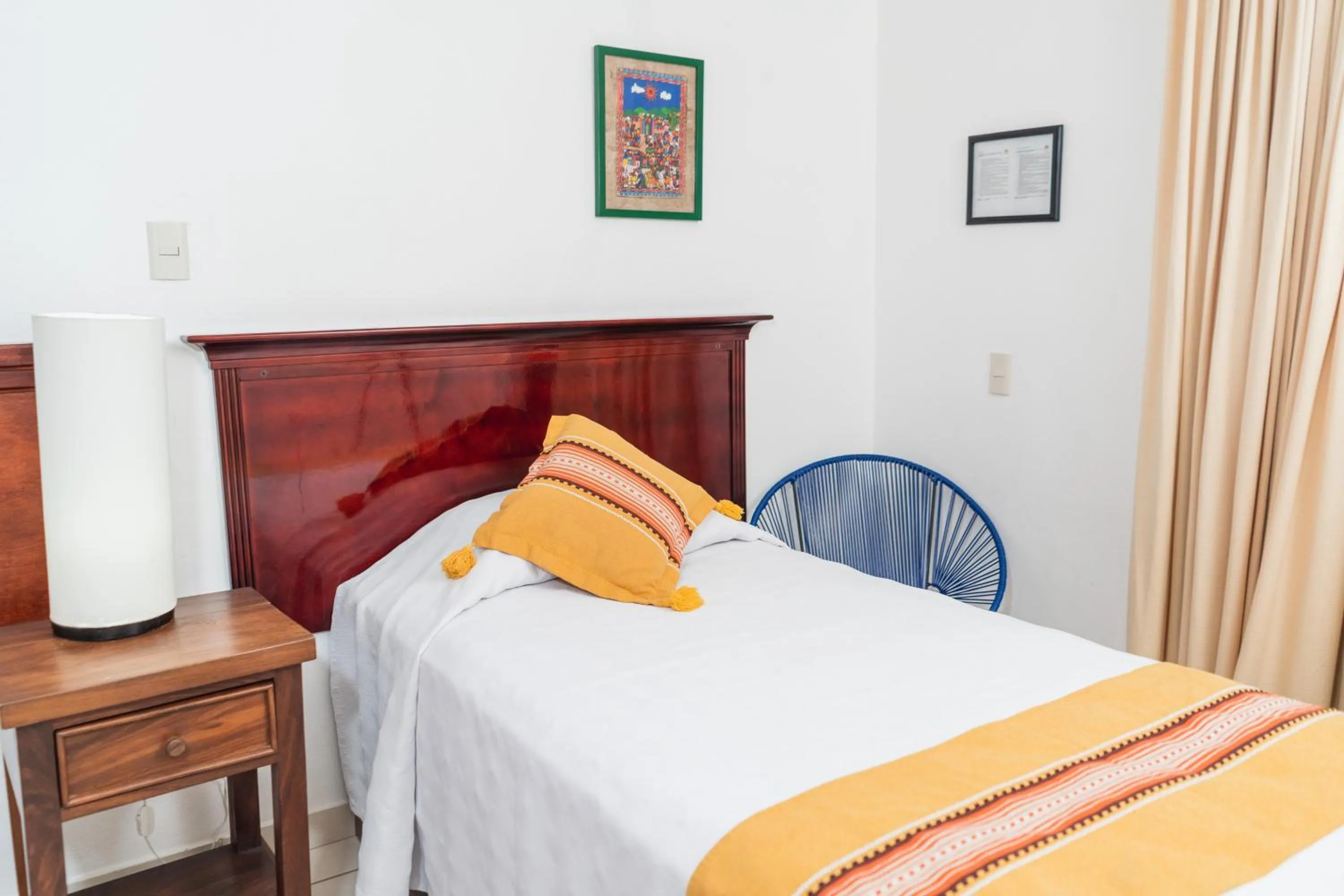 Bedroom, Bed in Hotel Meson de Mita