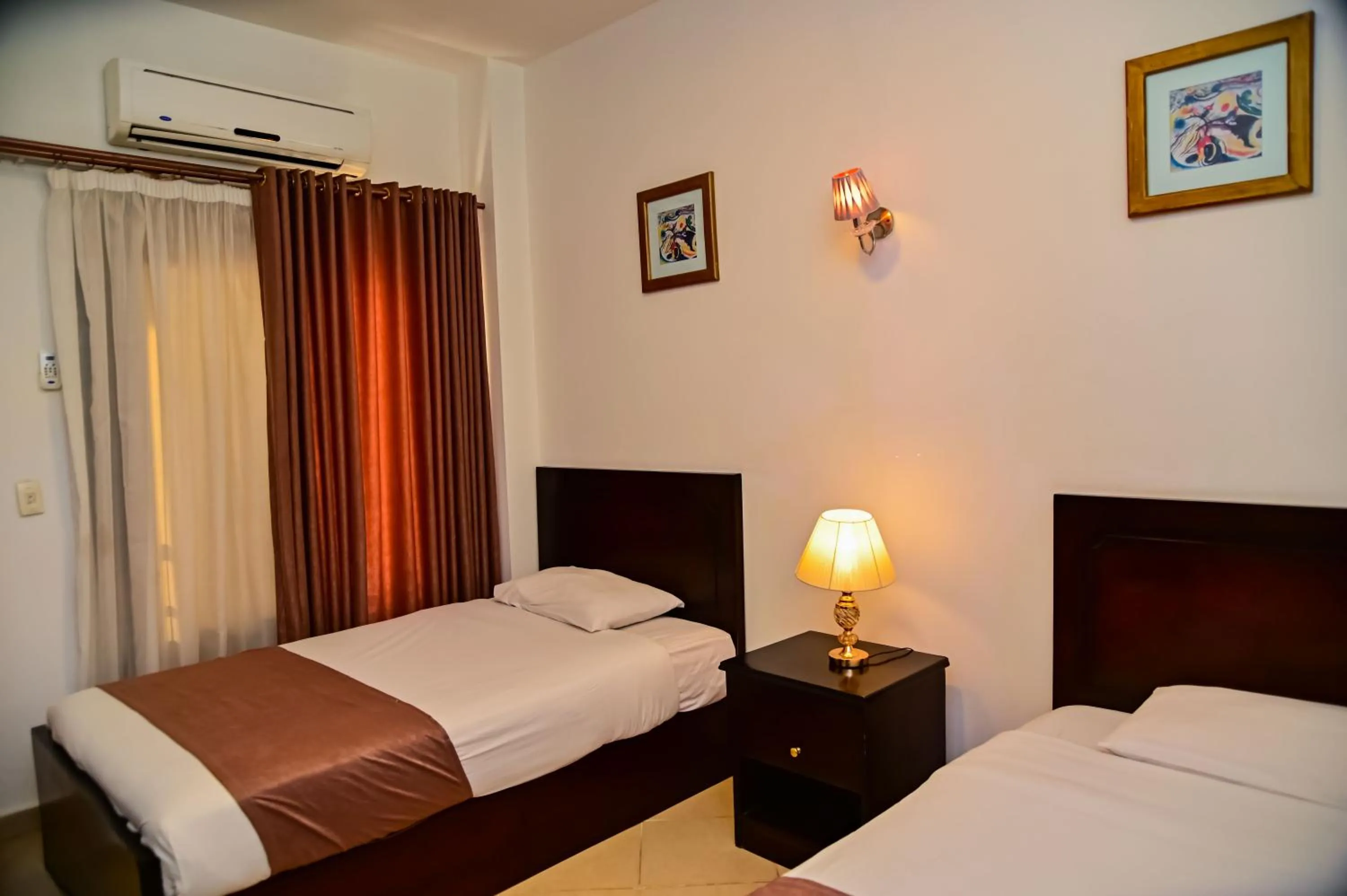 Bedroom, Bed in New Eagles Aqua Park Resort