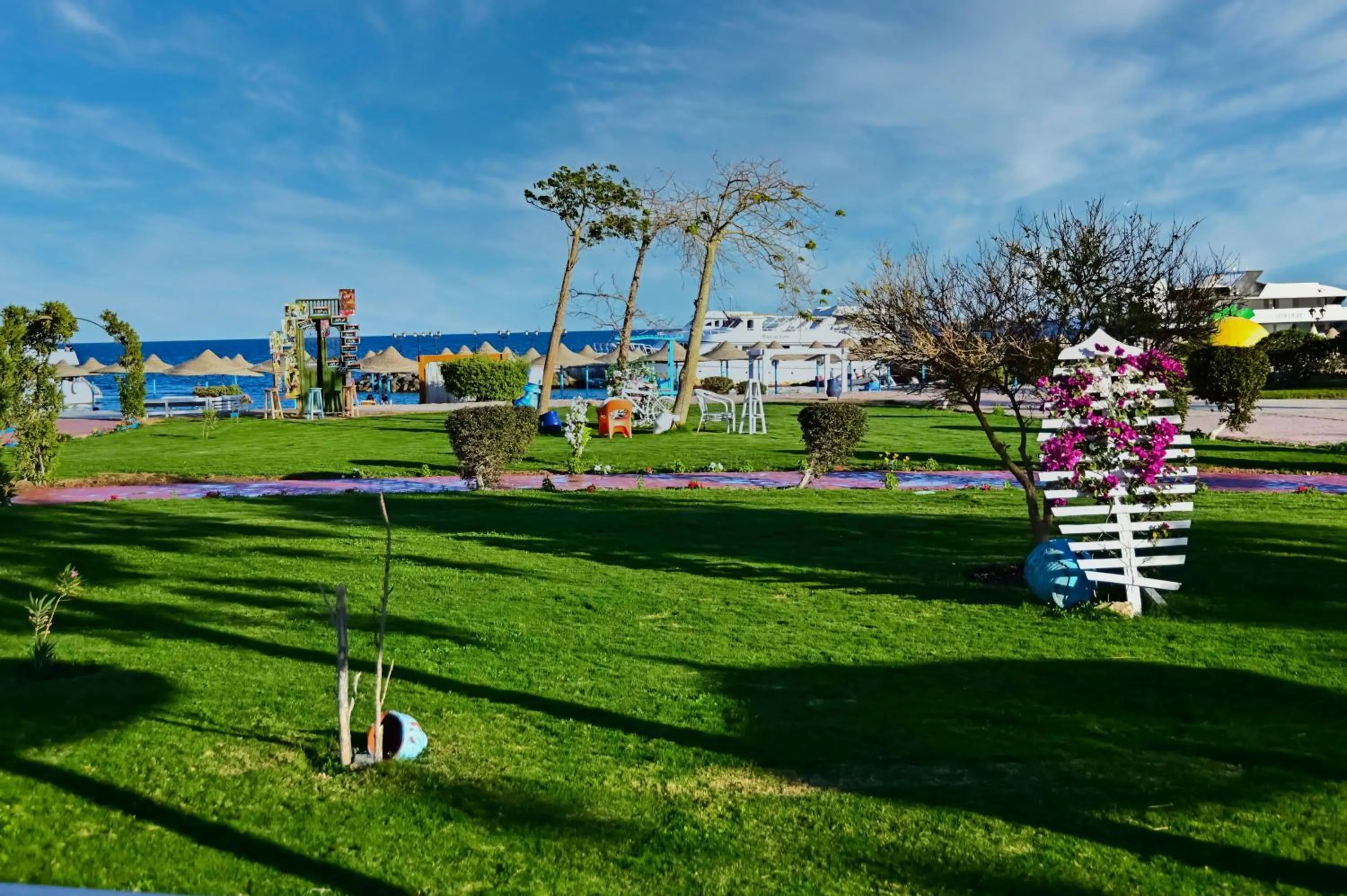 Natural landscape in New Eagles Aqua Park Resort