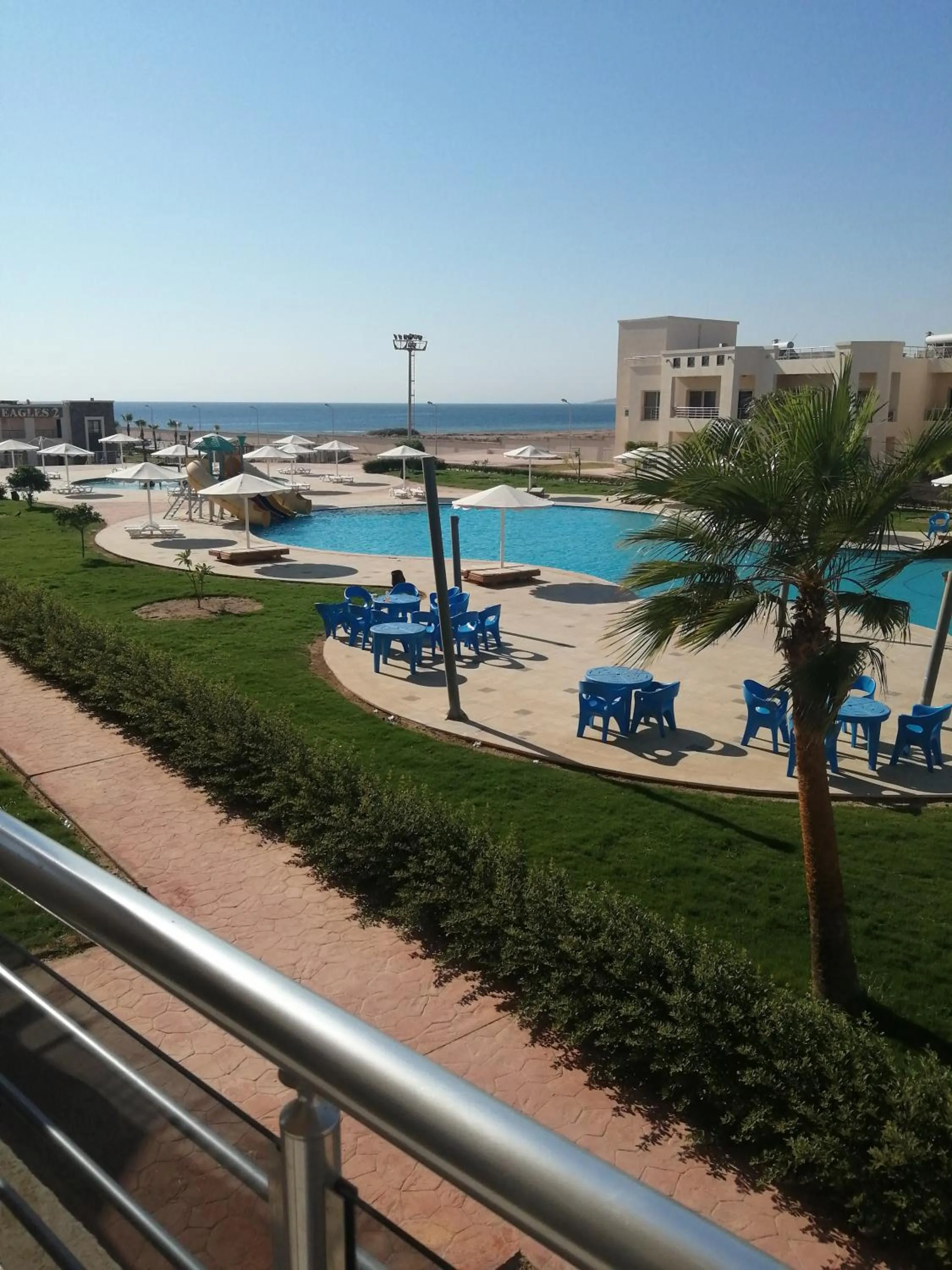 Balcony/Terrace in New Eagles Aqua Park Resort