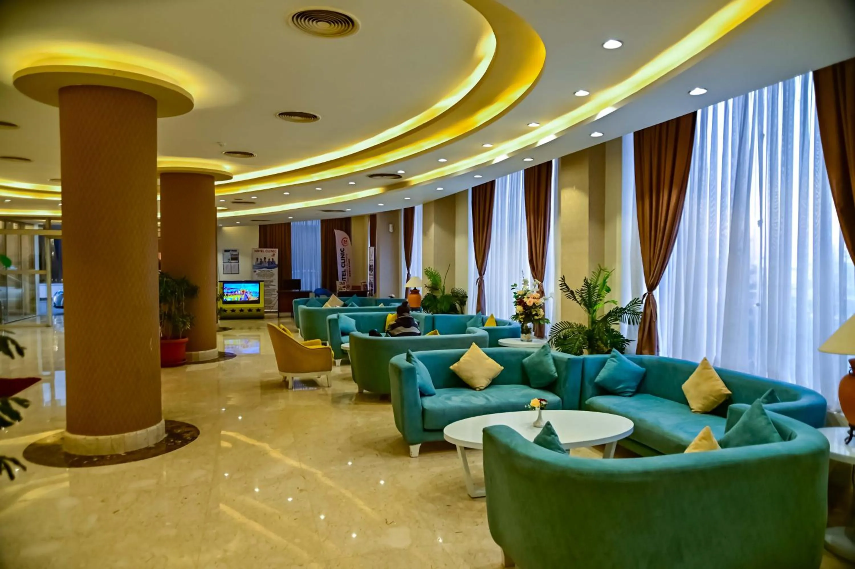Lobby or reception in New Eagles Aqua Park Resort