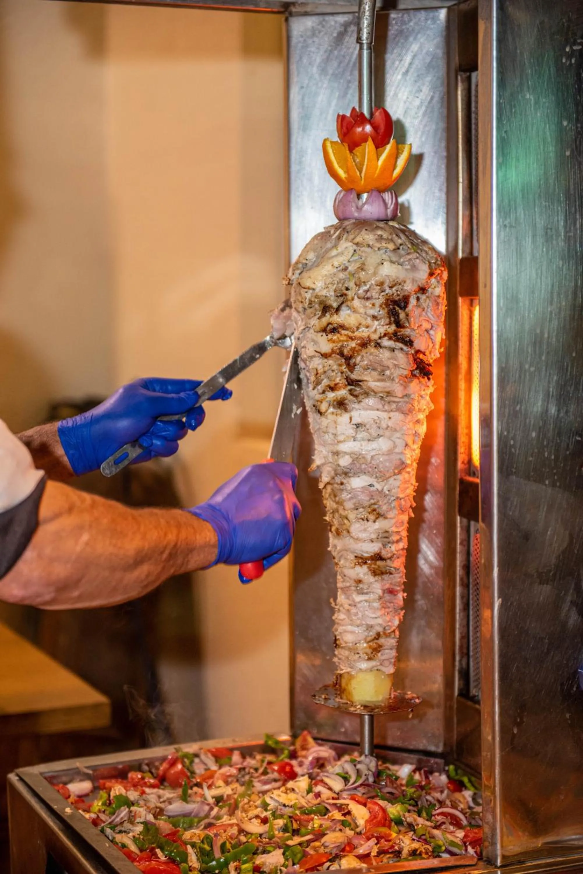 Food in New Eagles Aqua Park Resort