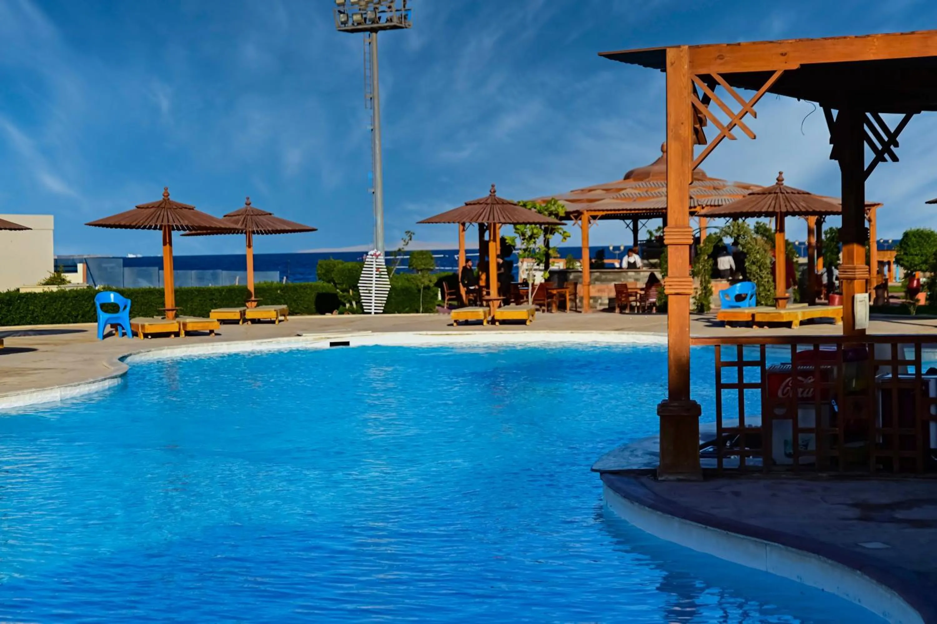 Swimming pool in New Eagles Aqua Park Resort
