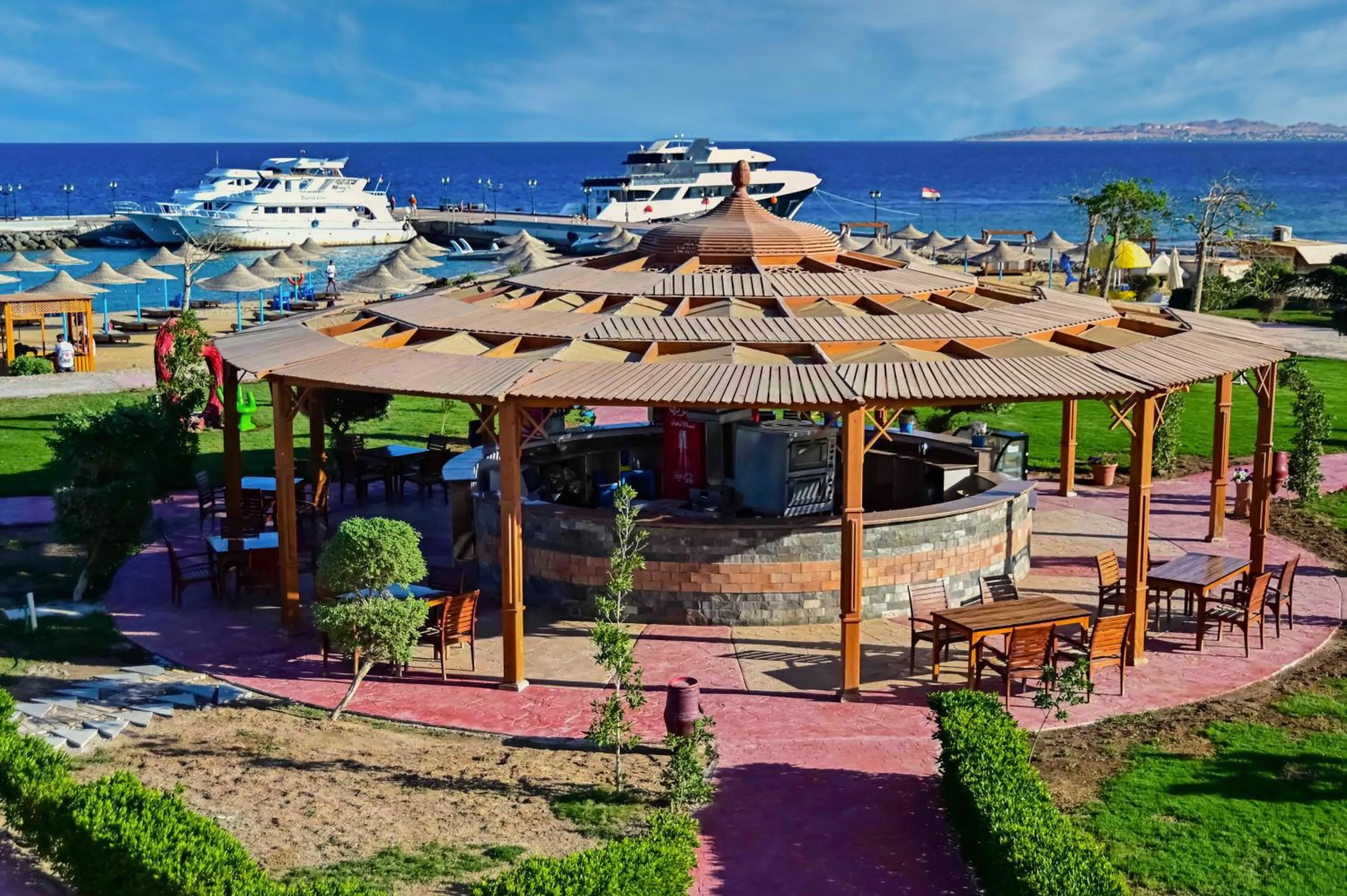 Natural landscape in New Eagles Aqua Park Resort