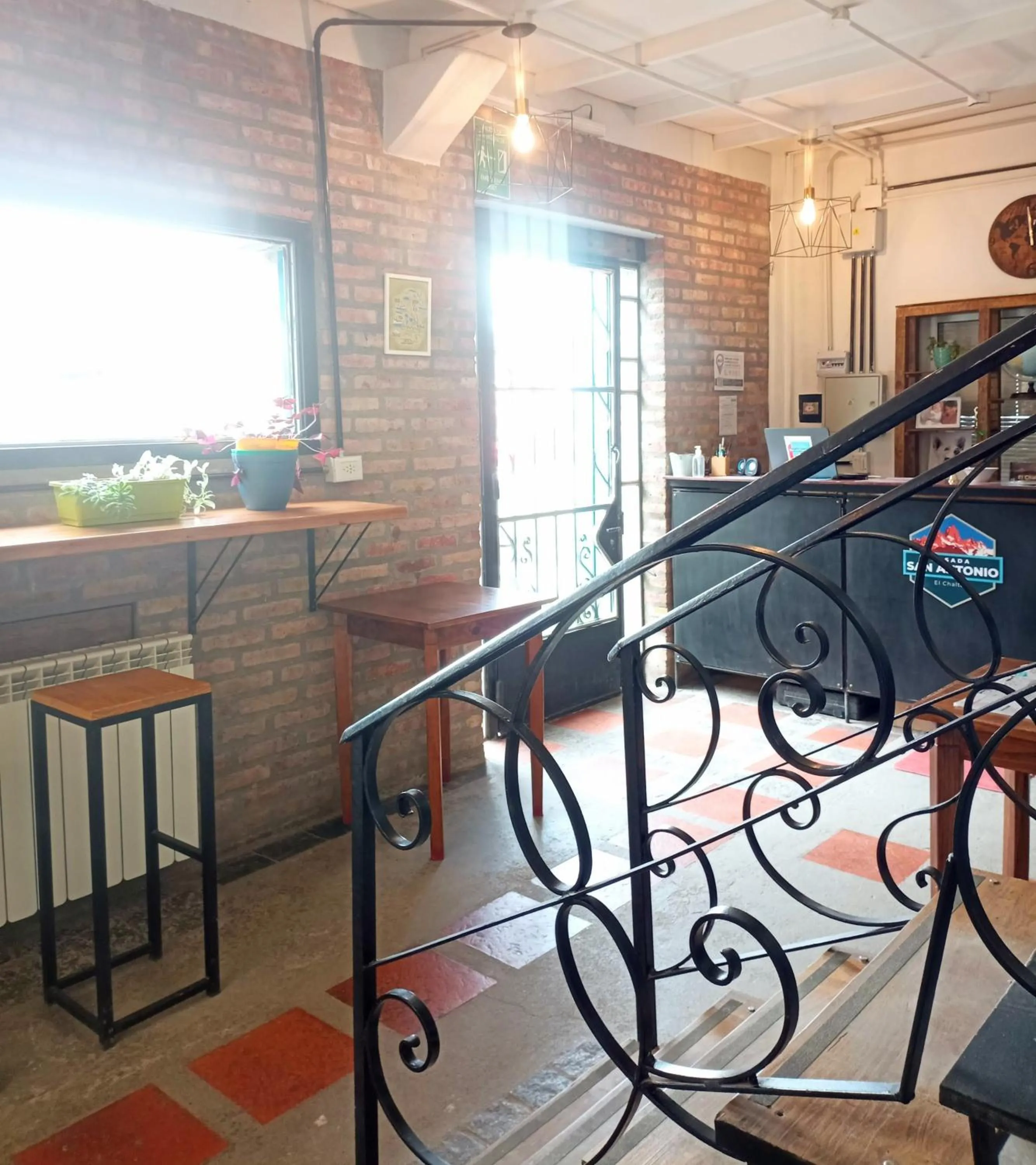 Lobby or reception in Posada San Antonio