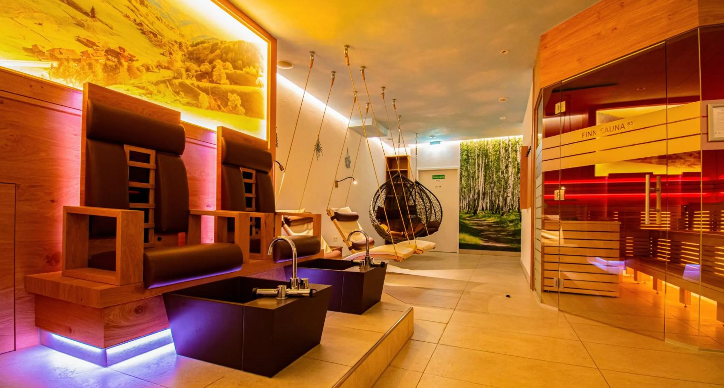 Sauna in Vital- und Wellnesshotel Albblick