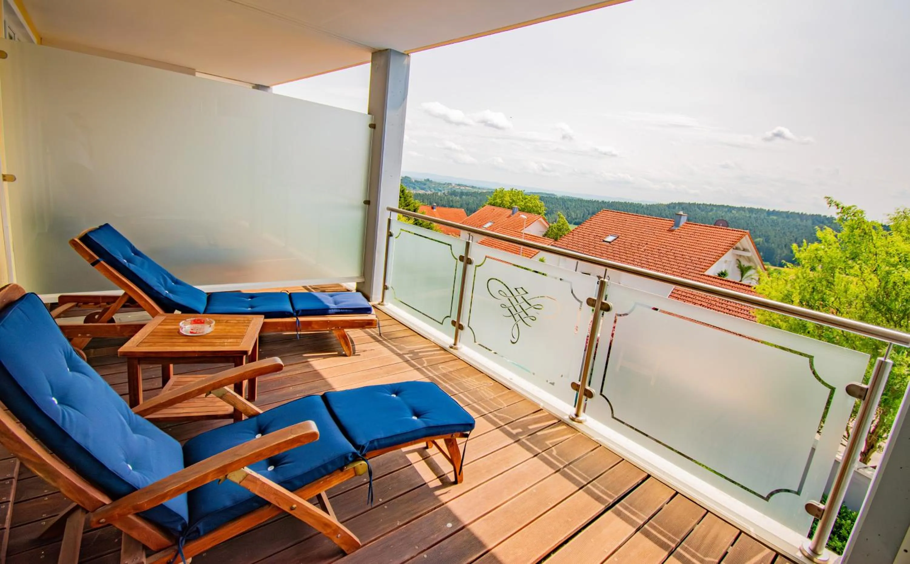 Balcony/Terrace in Vital- und Wellnesshotel Albblick