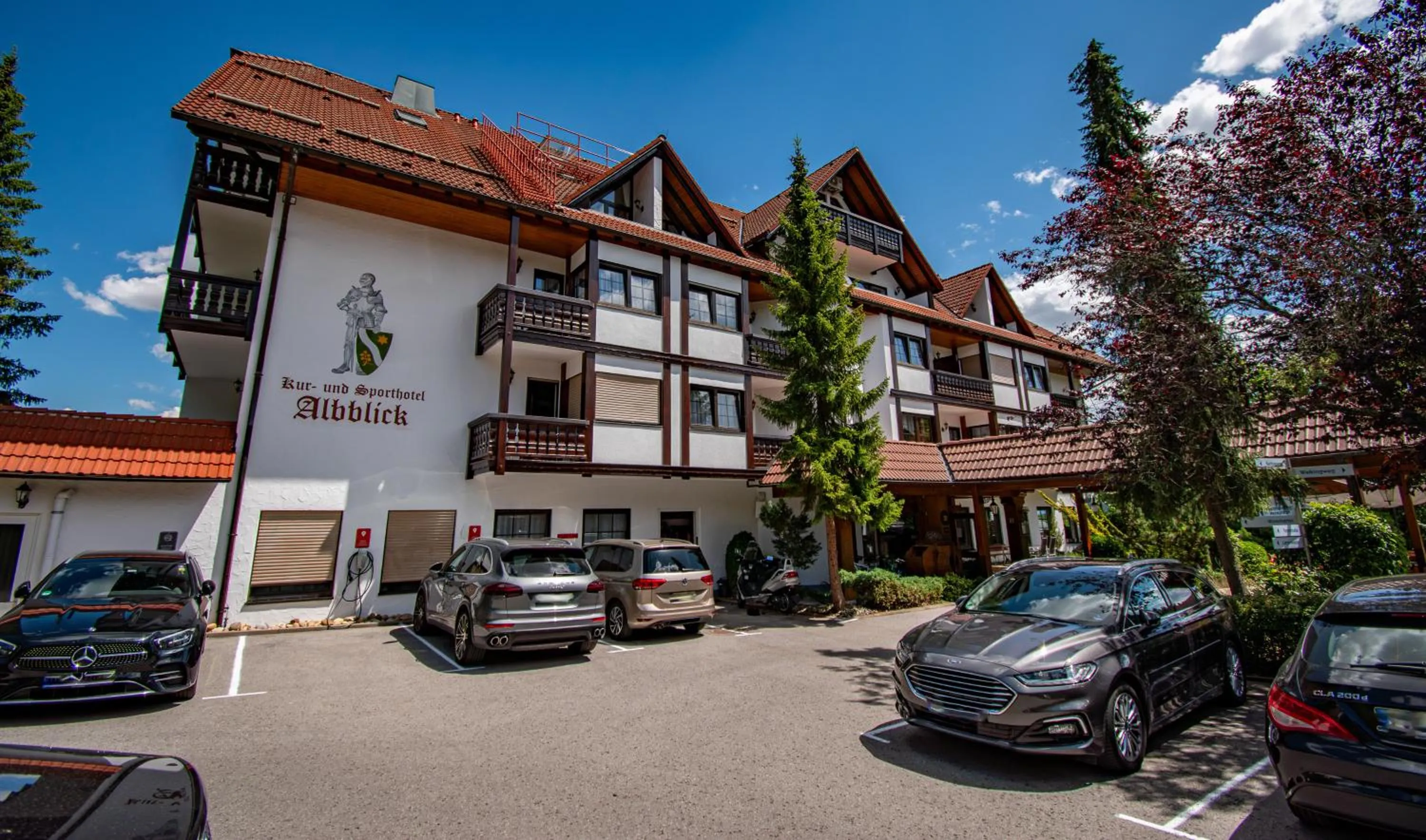 Property building in Vital- und Wellnesshotel Albblick