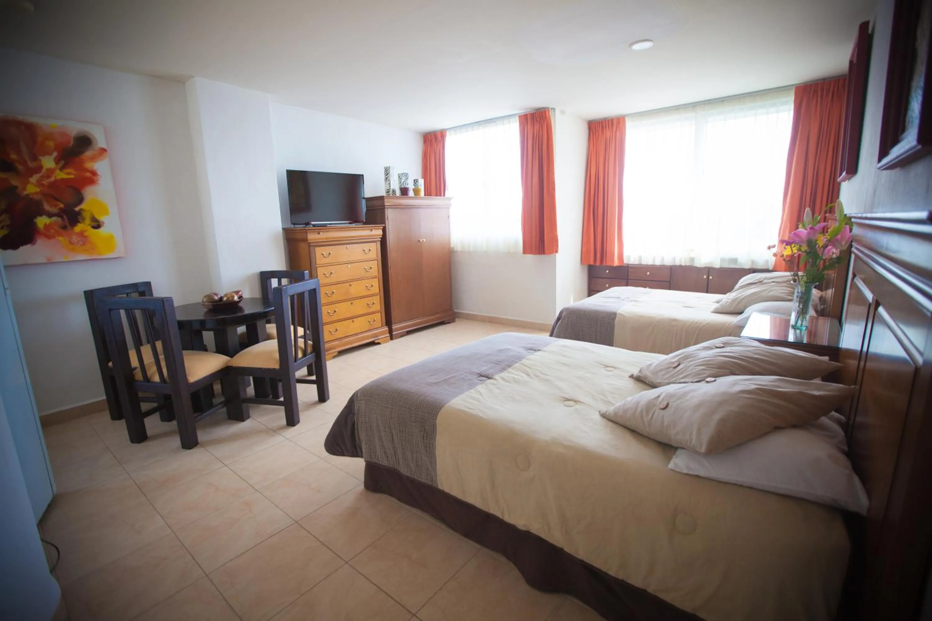 Photo of the whole room, Bed in Banderas Suites