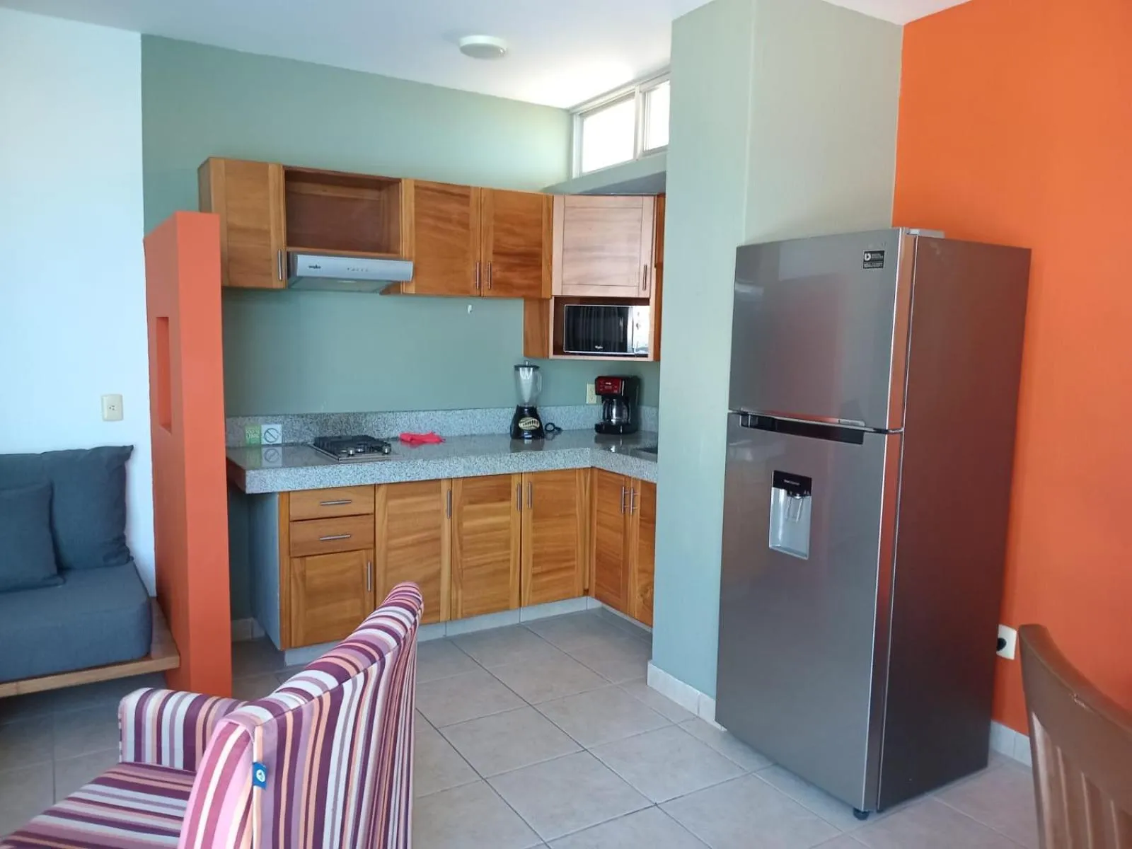 Kitchen or kitchenette in Banderas Suites