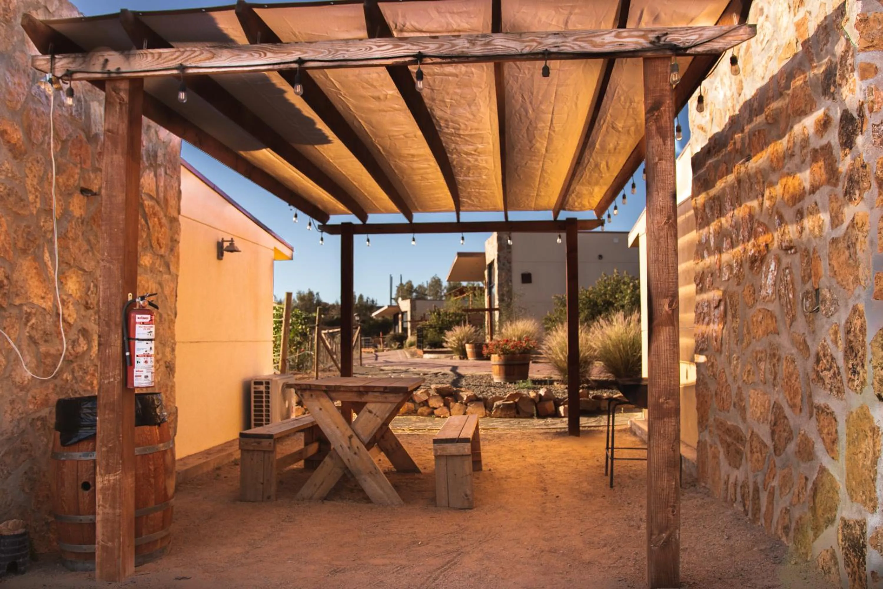 Patio in Brisa Del Valle Hotel Boutique