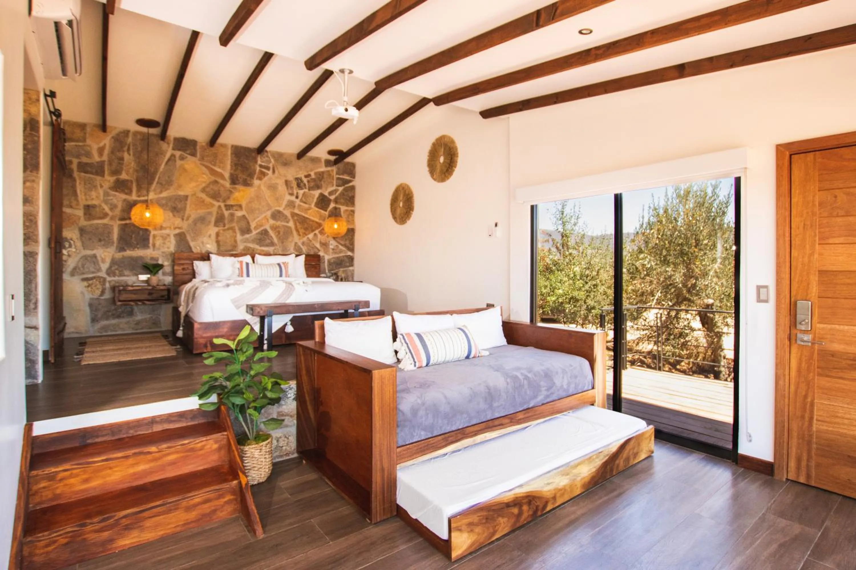 Bed in Brisa Del Valle Hotel Boutique