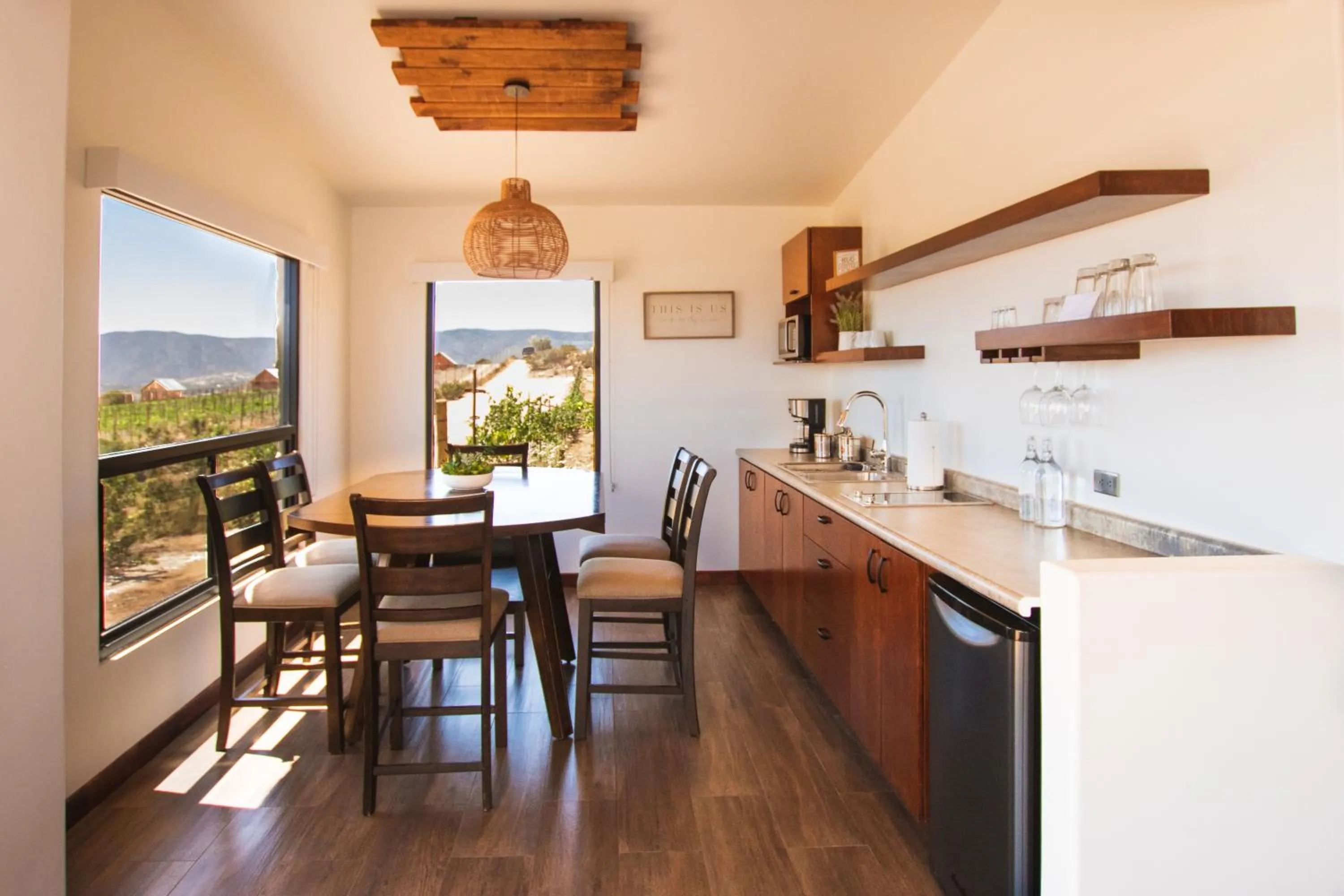 Kitchen or kitchenette in Brisa Del Valle Hotel Boutique