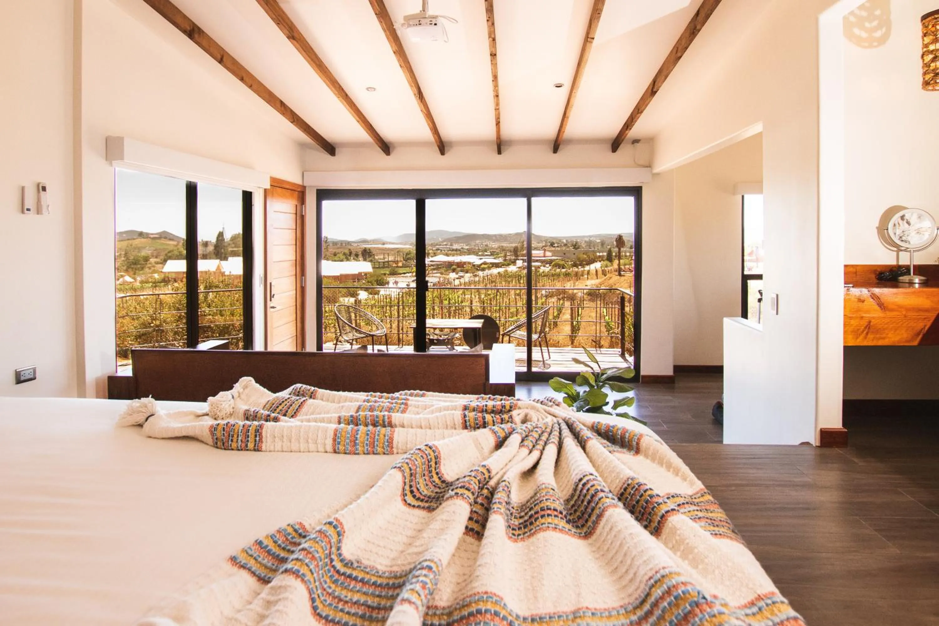 Bed in Brisa Del Valle Hotel Boutique