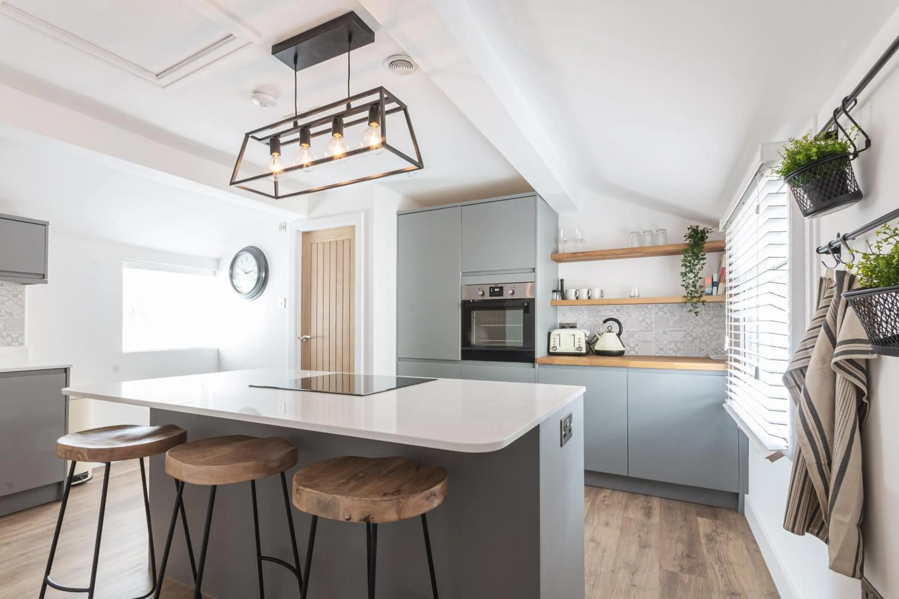 Kitchen or kitchenette in 14-16 Grosvenor Street Stylish Apartments - Chester