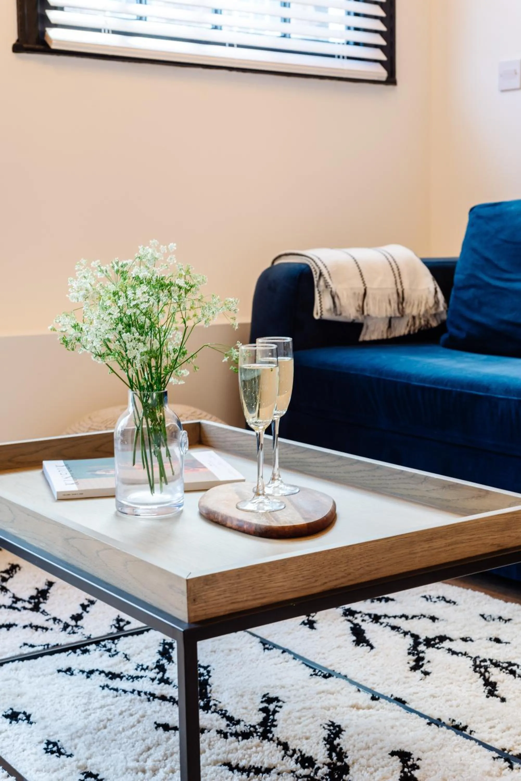 Living room in 14-16 Grosvenor Street Stylish Apartments - Chester