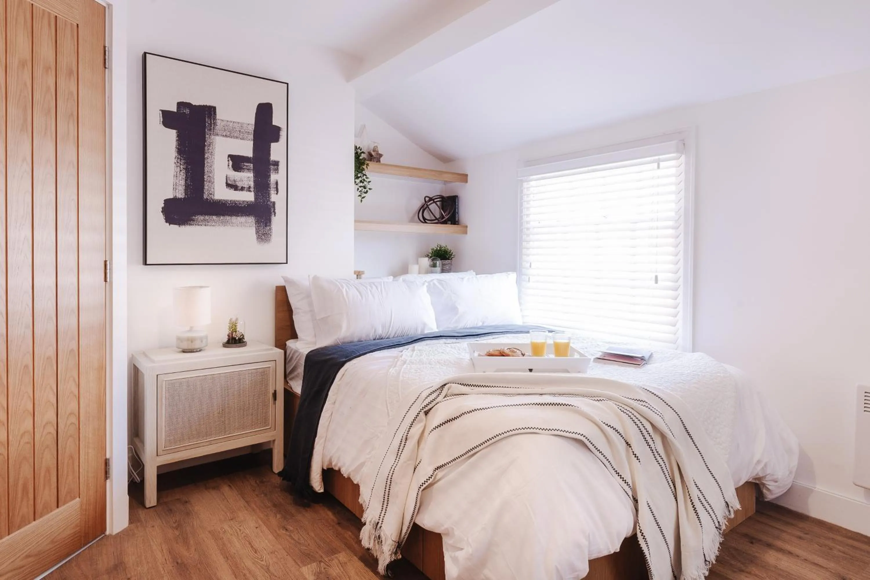 Bed in 14-16 Grosvenor Street Stylish Apartments - Chester