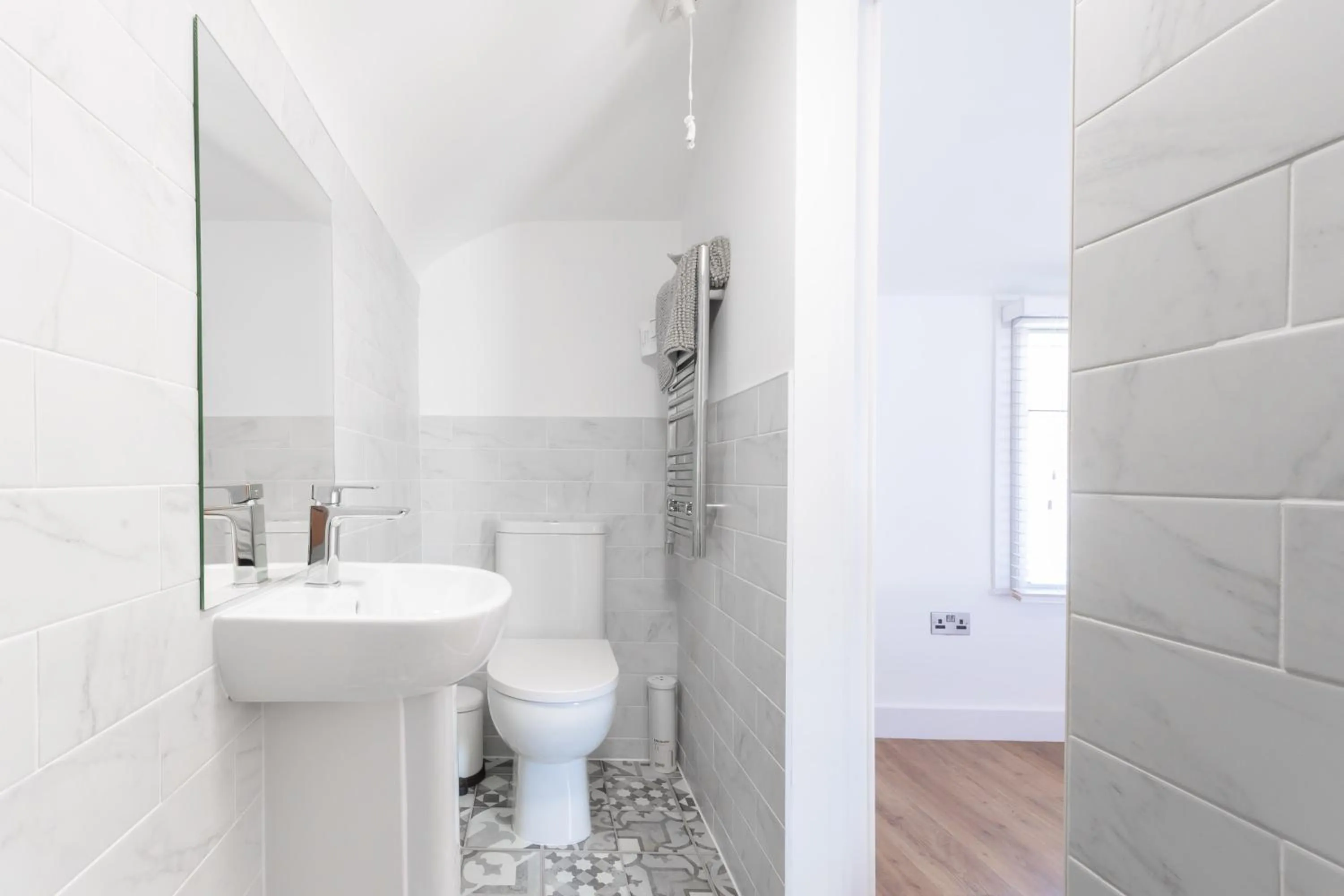Bathroom in 14-16 Grosvenor Street Stylish Apartments - Chester